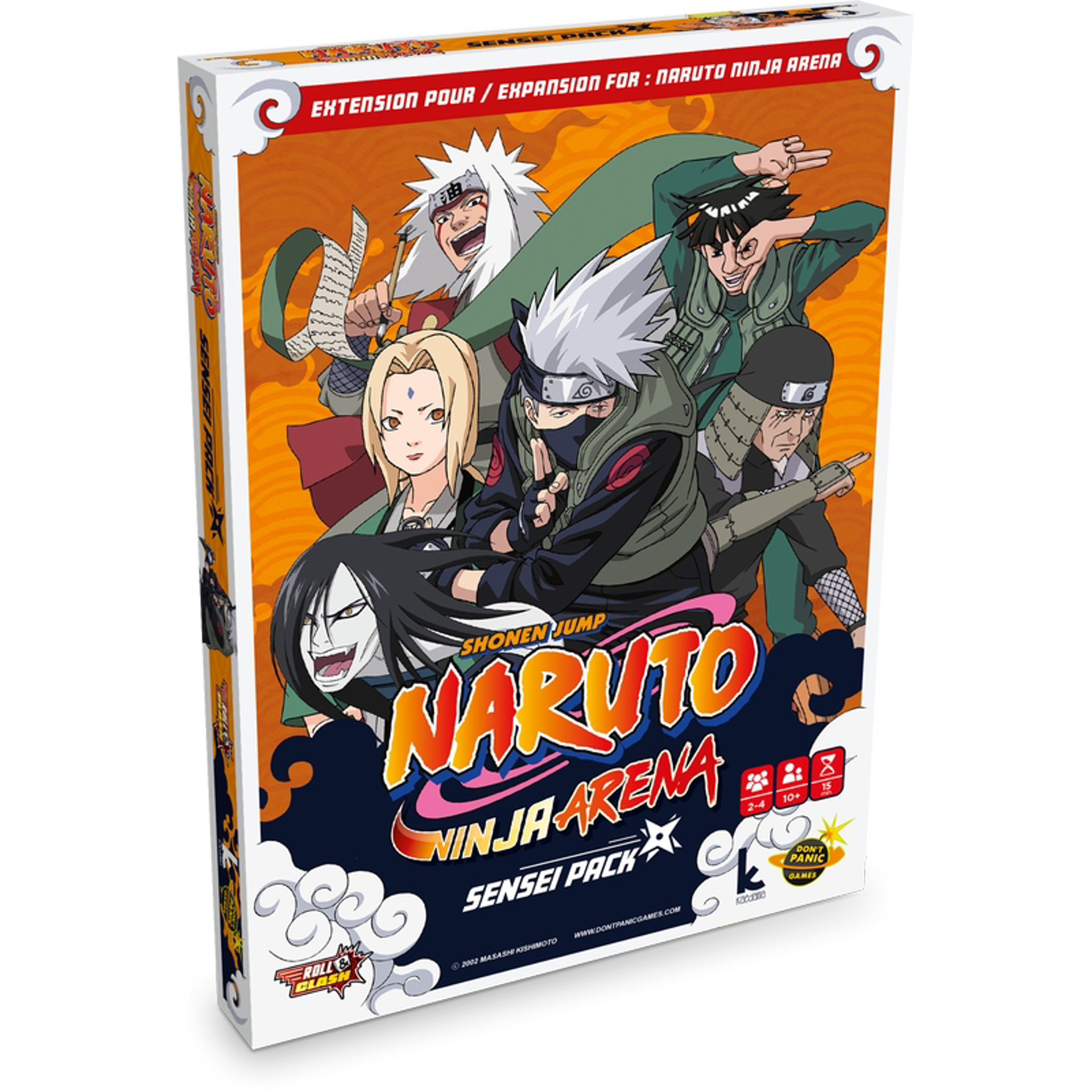 Naruto : Ninja Arena - Extension Sensei Pack - flash vidéo