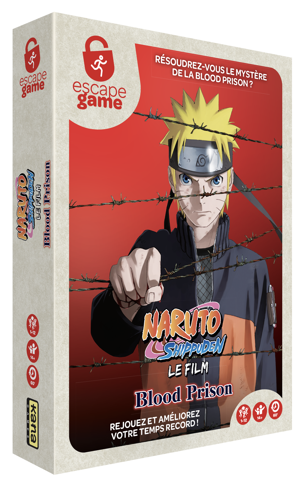 Escape Game - Naruto Shippuden : Blood Prison - flash vidéo