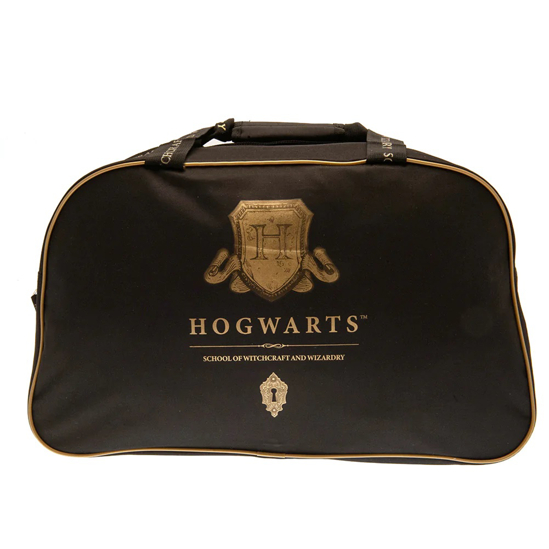 Harry Potter - Sac de sport Blason de Poudlard Noir - flash vidéo