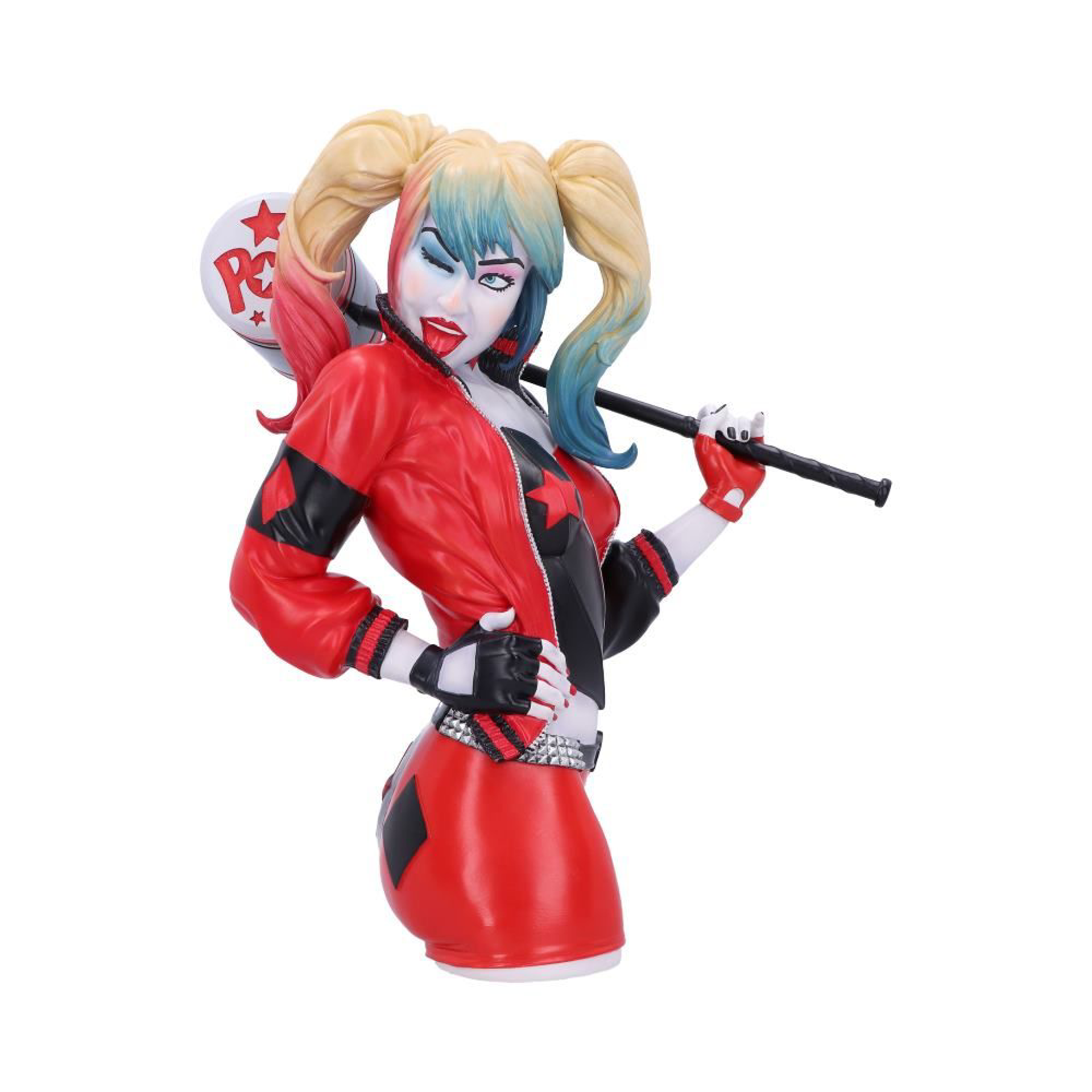 Harley Quinn Buste 30cm - flash vidéo