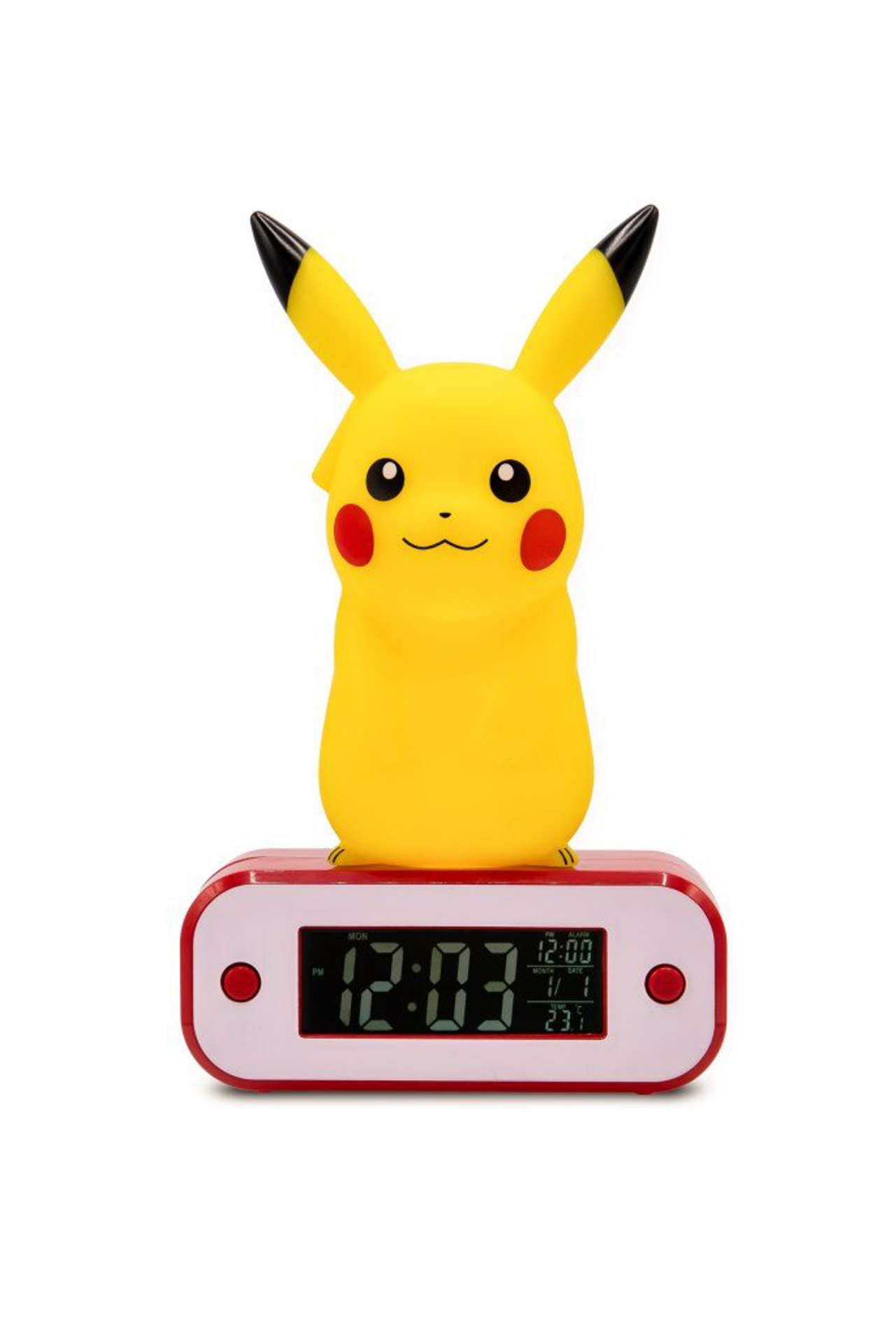 Pokémon - Réveil et Lampe Pikachu