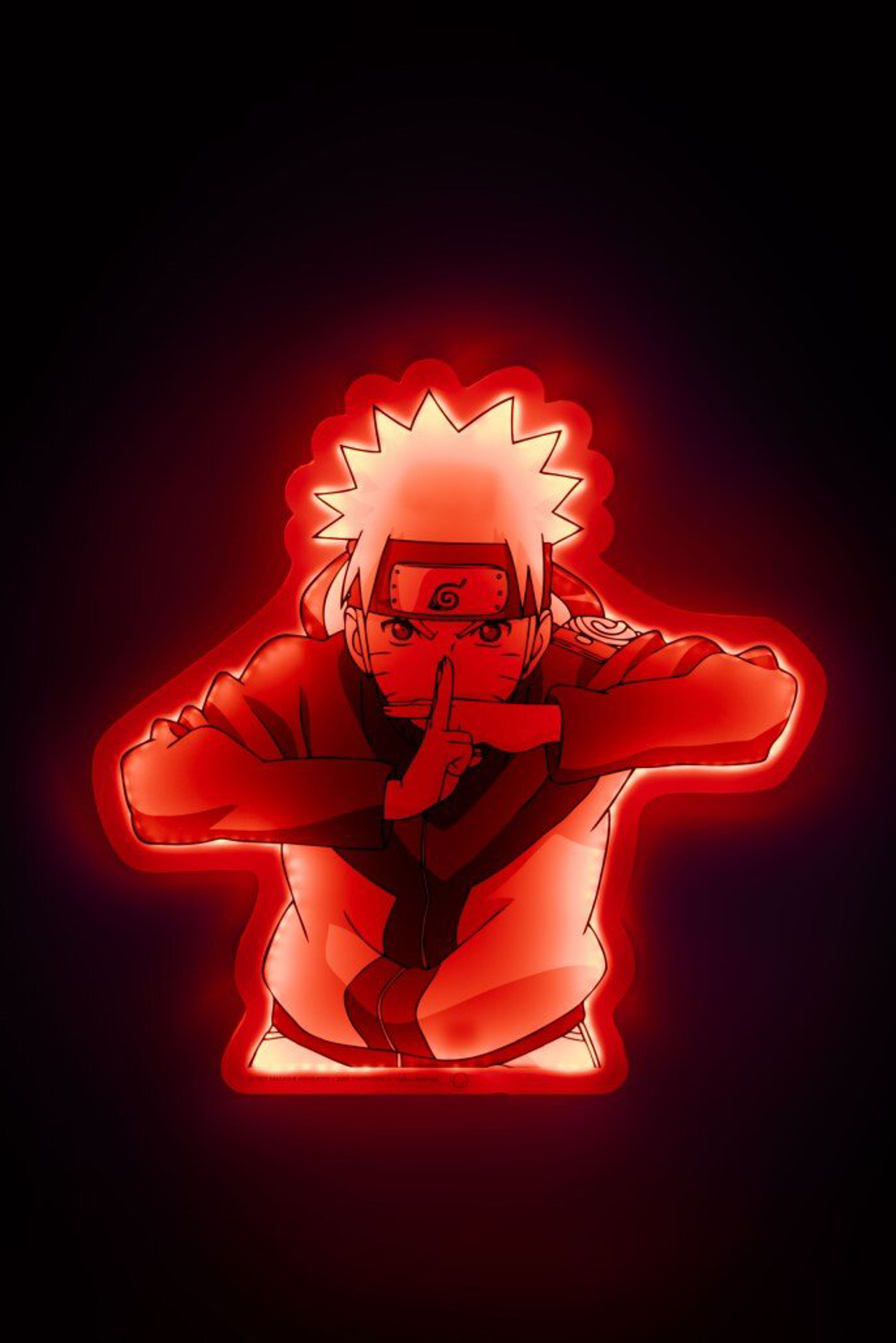 Naruto Shippuden - Applique murale néon Naruto