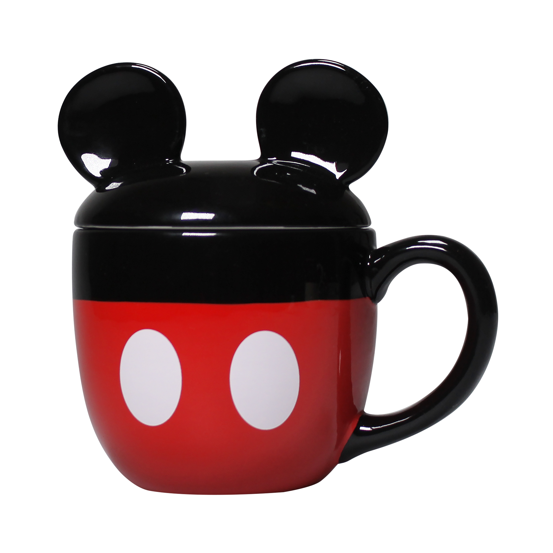 Disney - Mug 3D avec couvercle Mickey Mouse