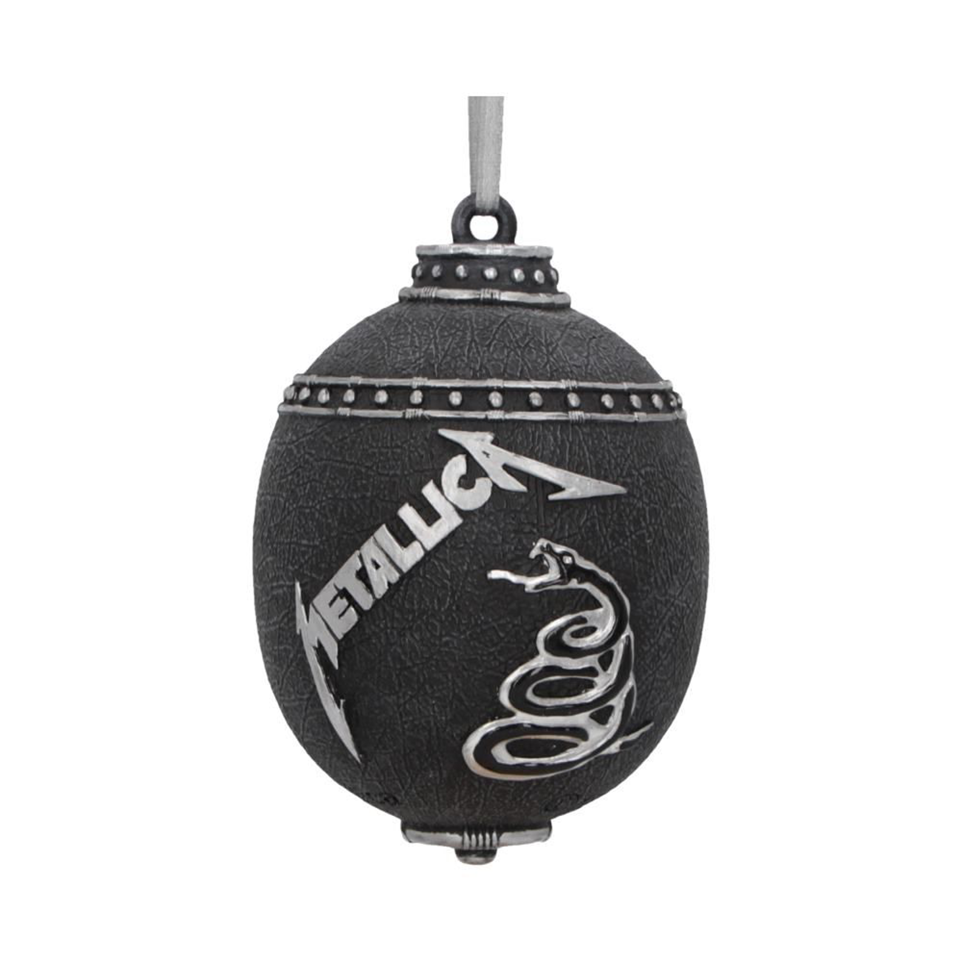 Metallica - Décoration à suspendre Black Album 10cm - flash vidéo