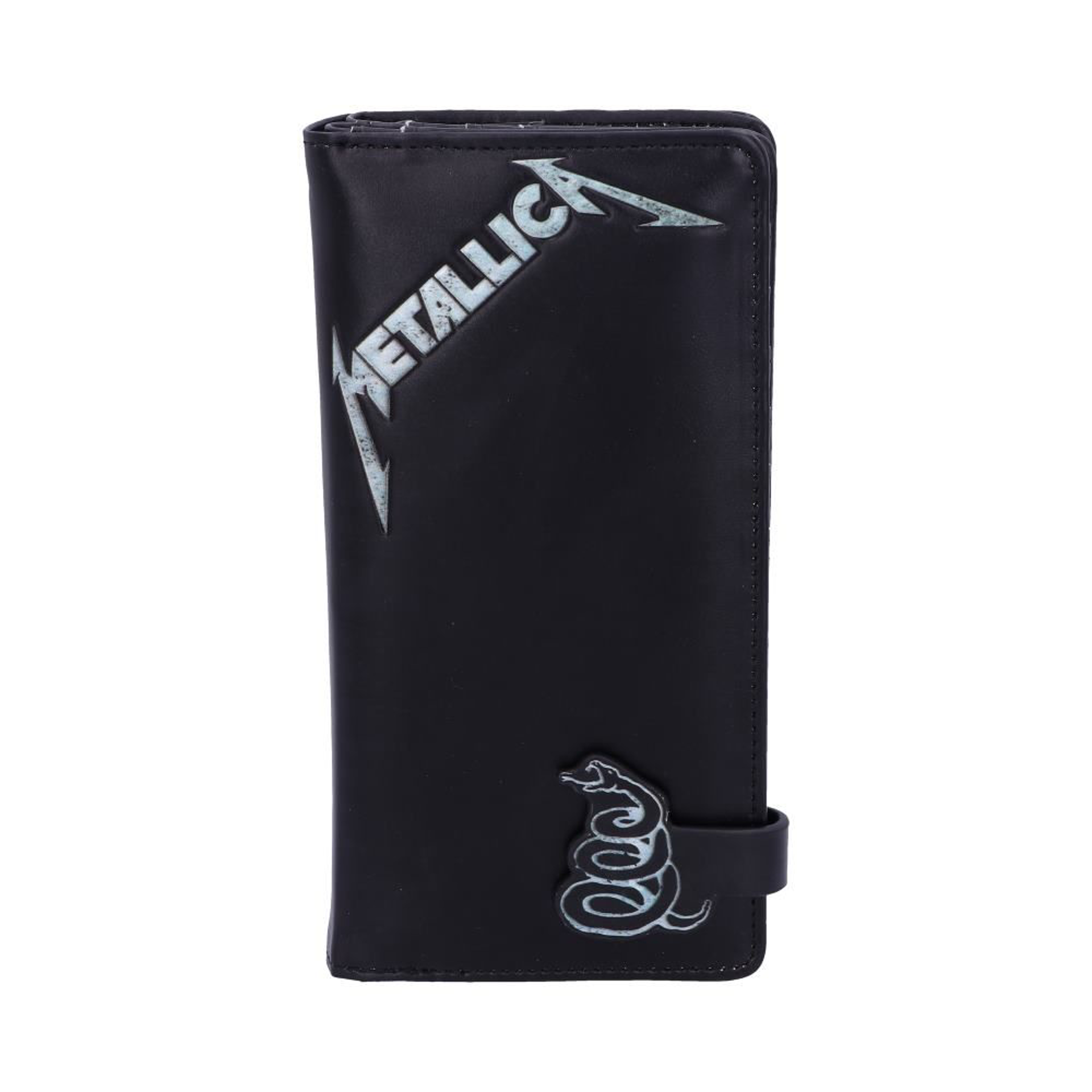 Metallica - Porte-monnaie en relief Black Album 18.5cm - flash vidéo