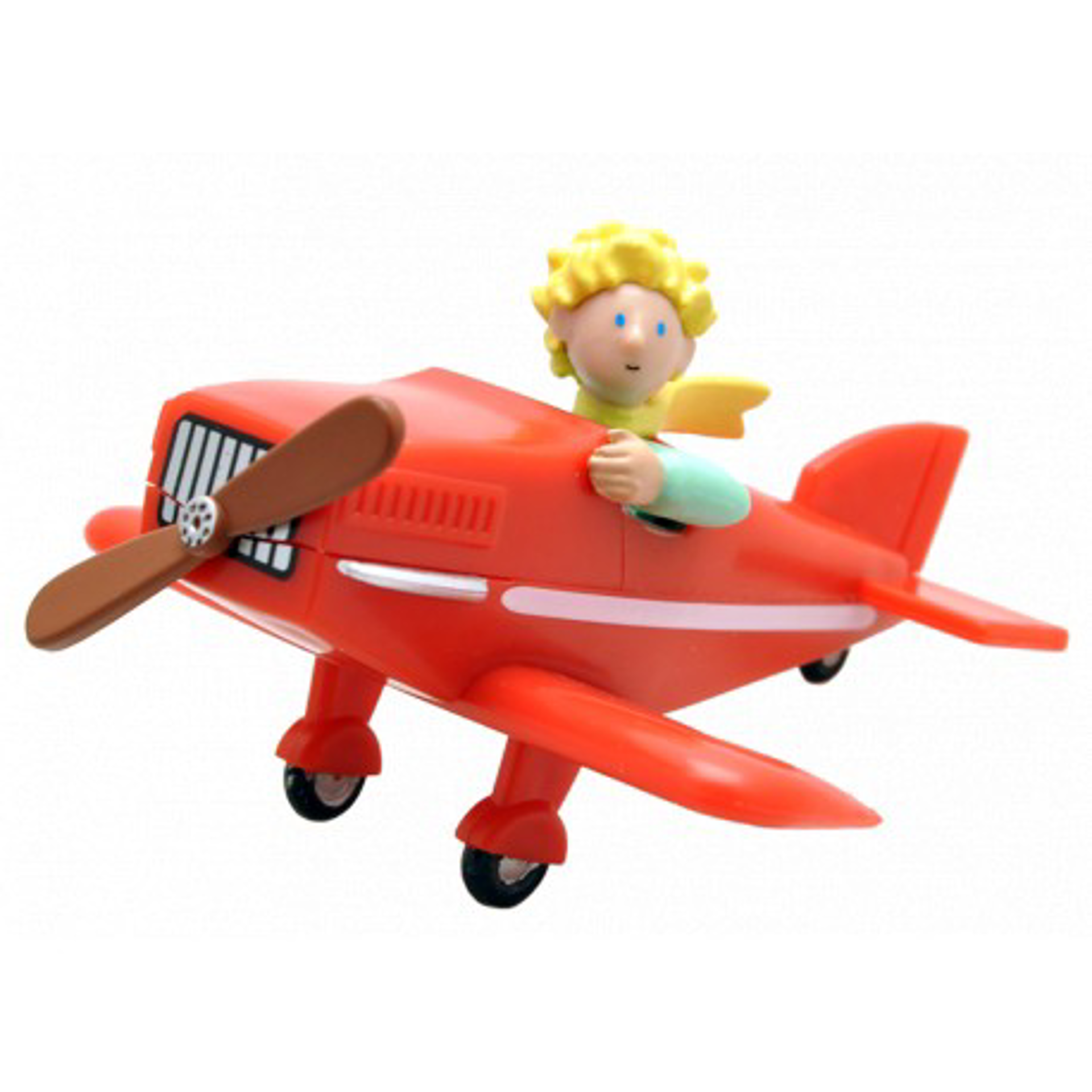Petit Prince - Figurine le Petit Prince dans son avion - flash vidéo