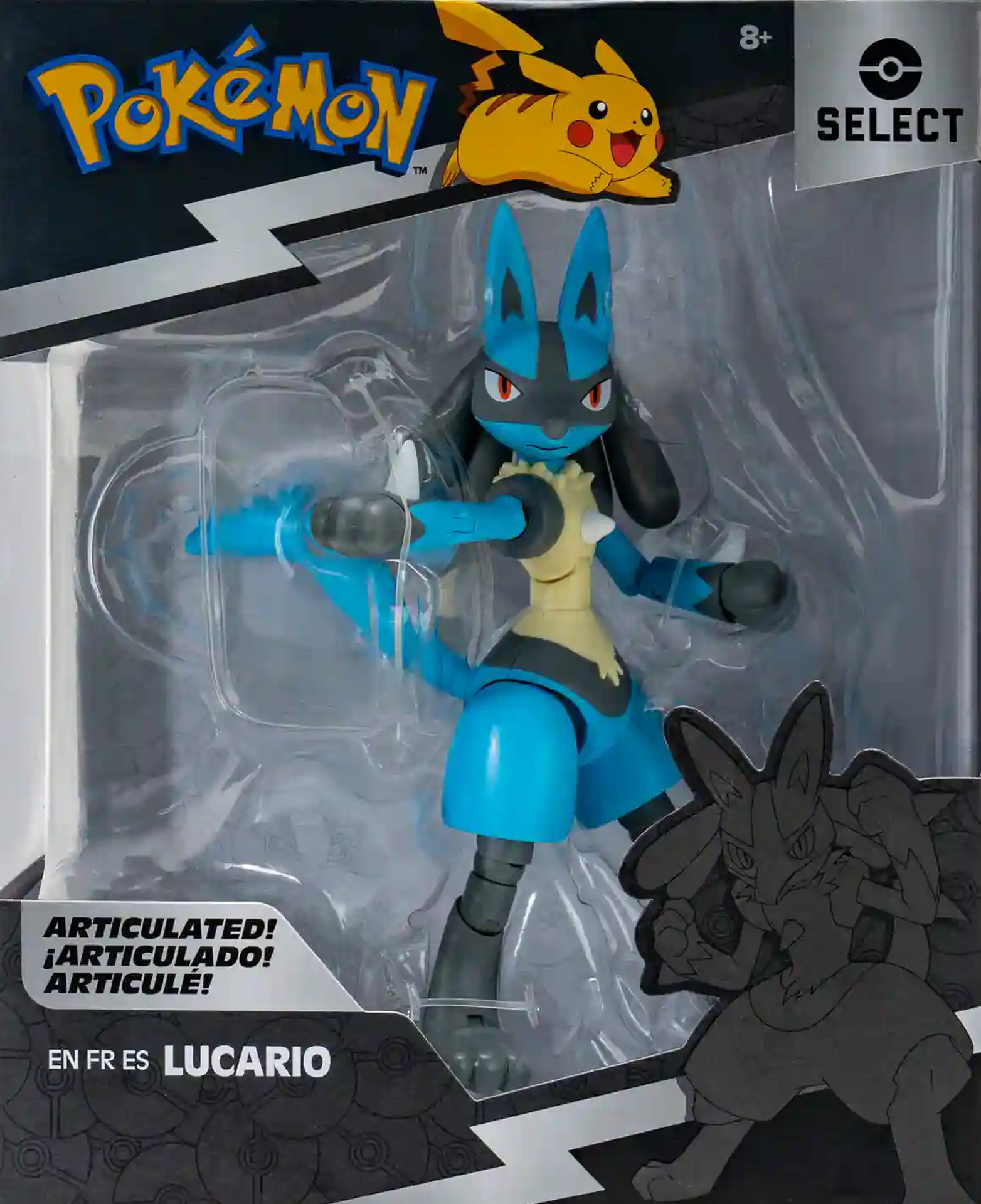 Pokémon - Figurine articulée Select Lucario