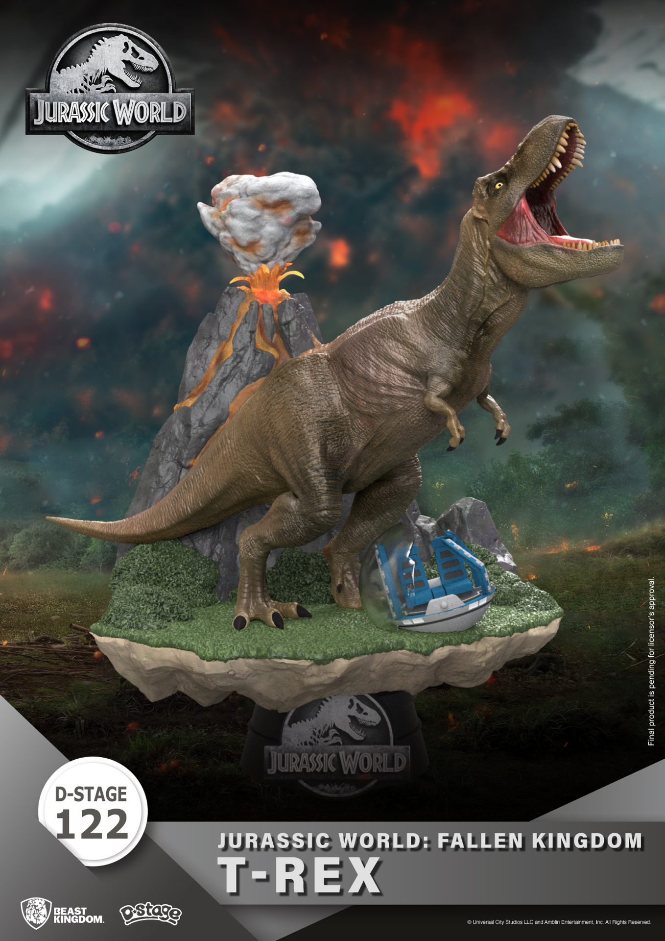 Universal - Diorama-122 - Jurassic World : Fallen Kingdom - T-Rex