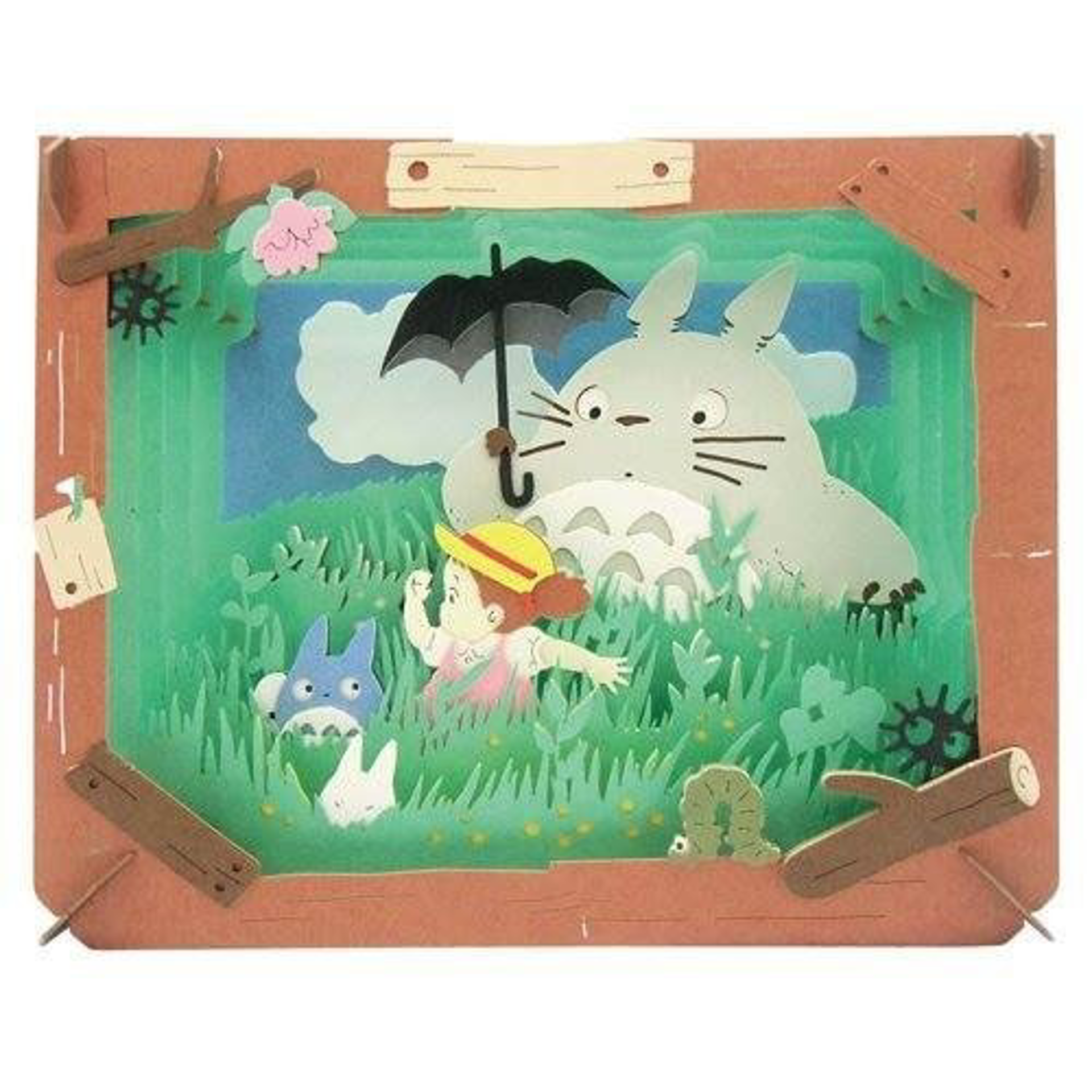 Ghibli - Mon Voisin Totoro - Théâtre de papier Totoro dans les prés - flash vidéo
