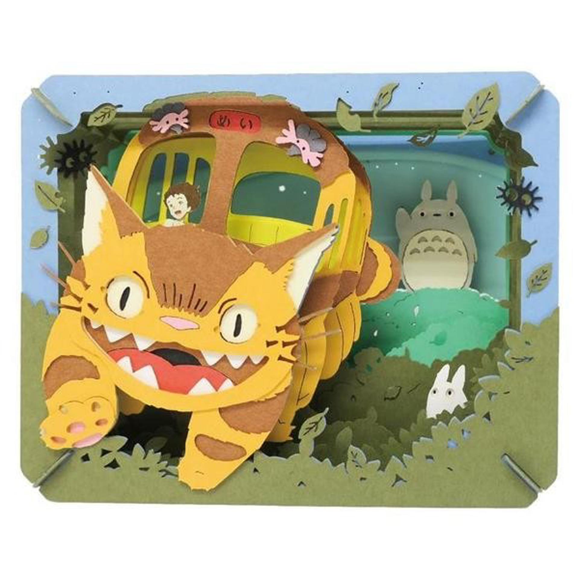 Ghibli - Mon Voisin Totoro - Théâtre de papier Totoro rencontre Mei - flash vidéo