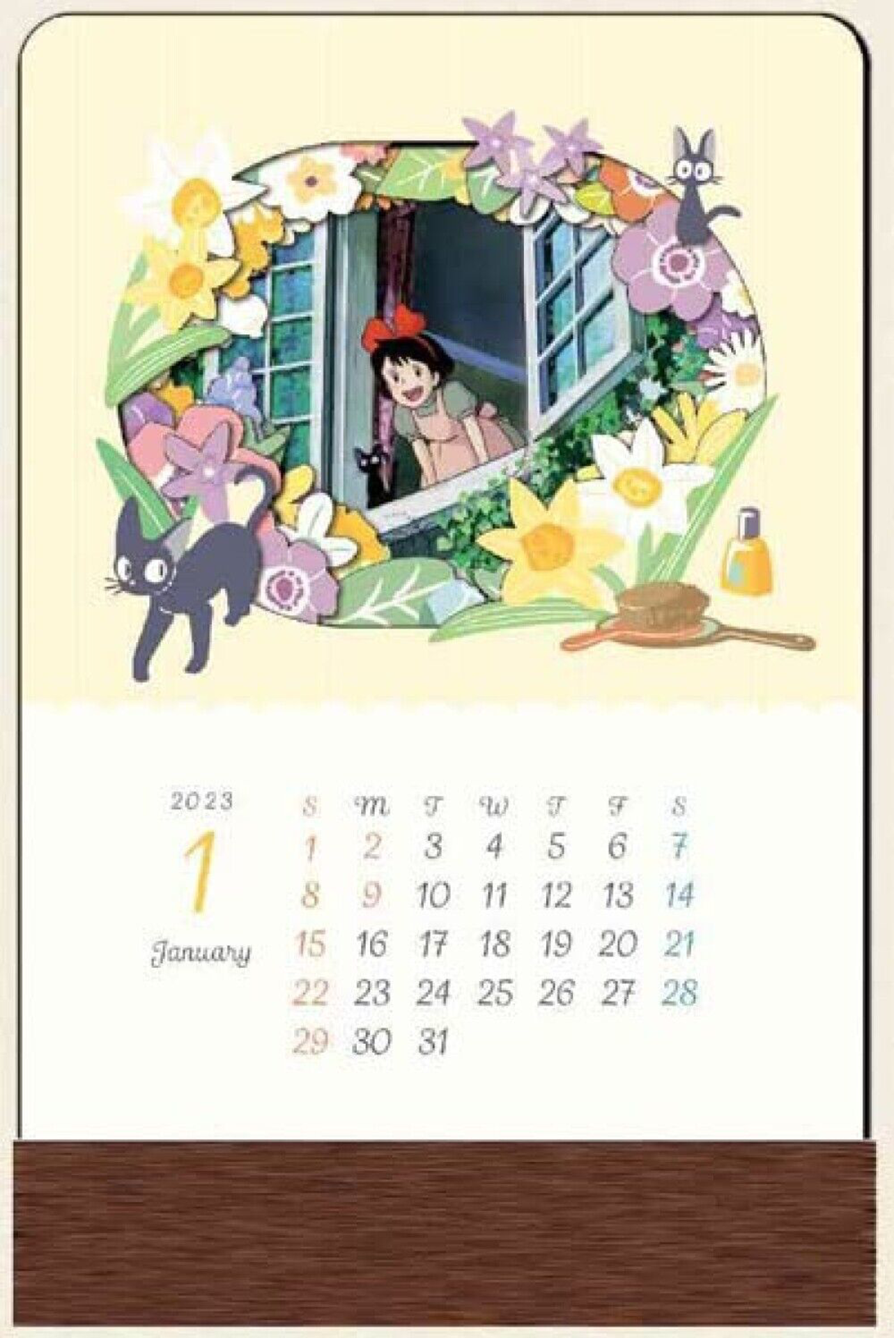 Ghibli - Kiki la petite sorcière - Calendrier Kasane 2023