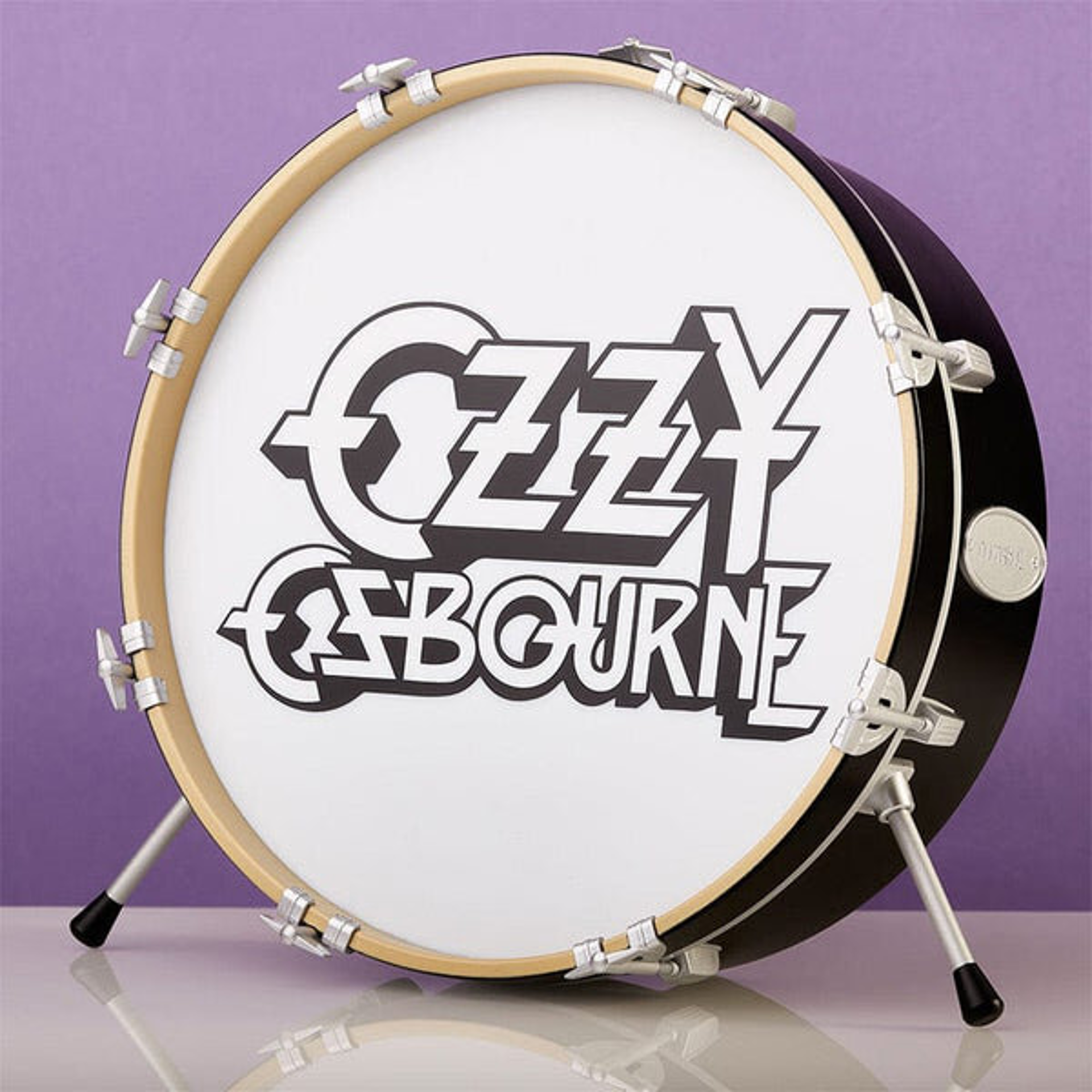 Ozzy Osbourne - Lampe en forme de tambour avec logo du groupe