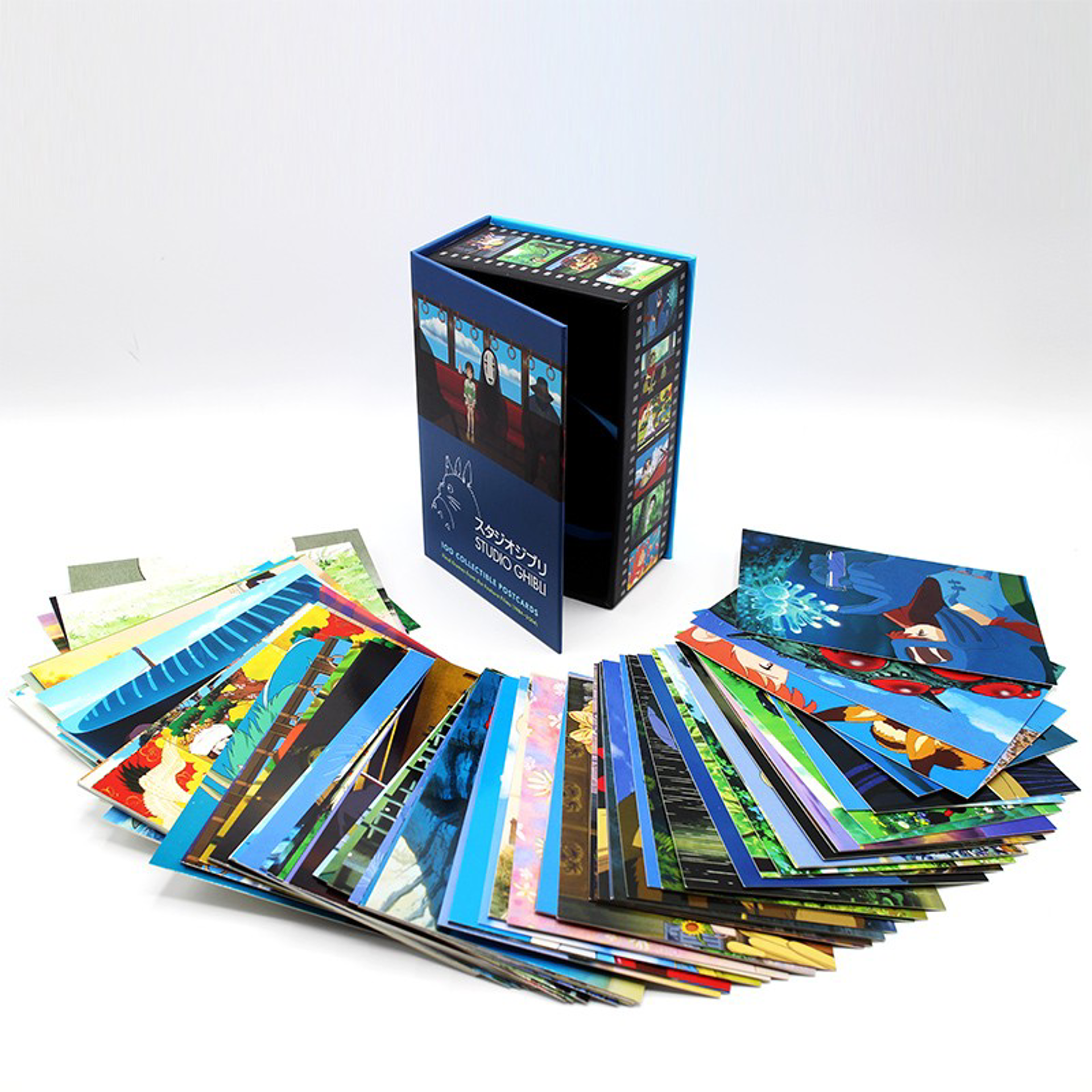 Ghibli - Coffret 100 cartes postales de collection - flash vidéo