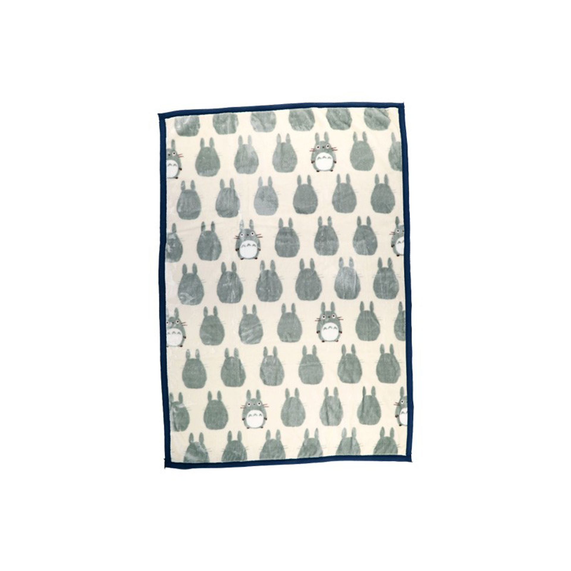 Ghibli - Mon voisin Totoro - Couverture silhouette de Totoro 100x140 cm - flash vidéo