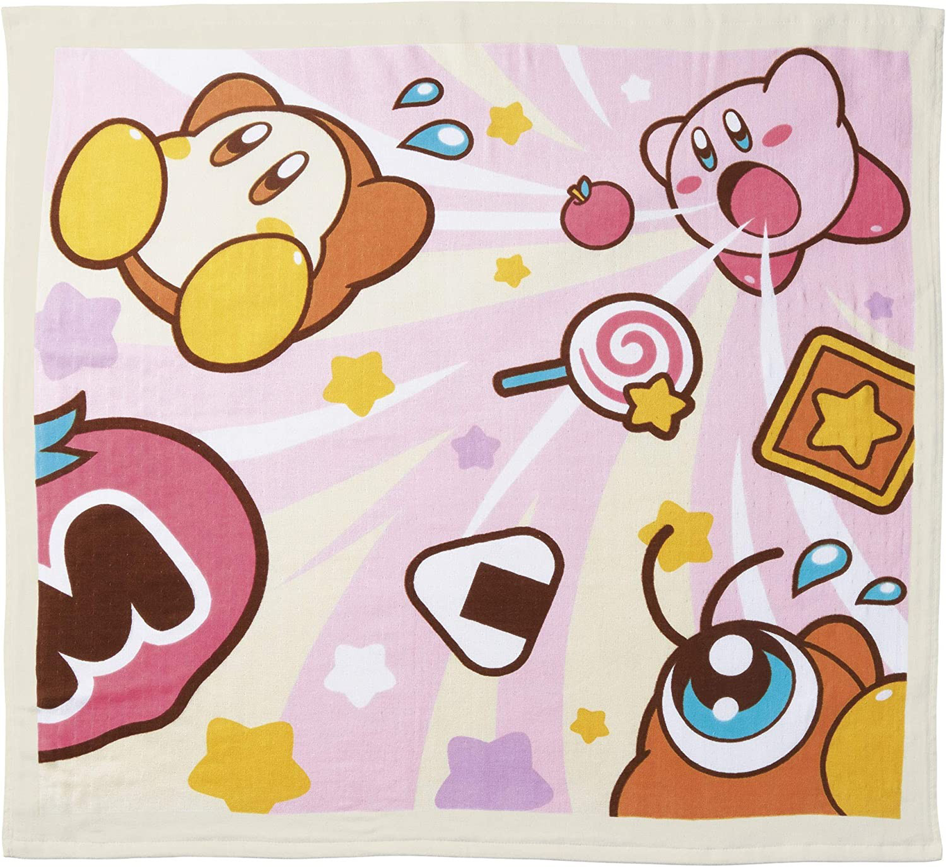 Nintendo - Kirby - Serviette de bain Kirby Aspirateur 90x90cm - flash vidéo