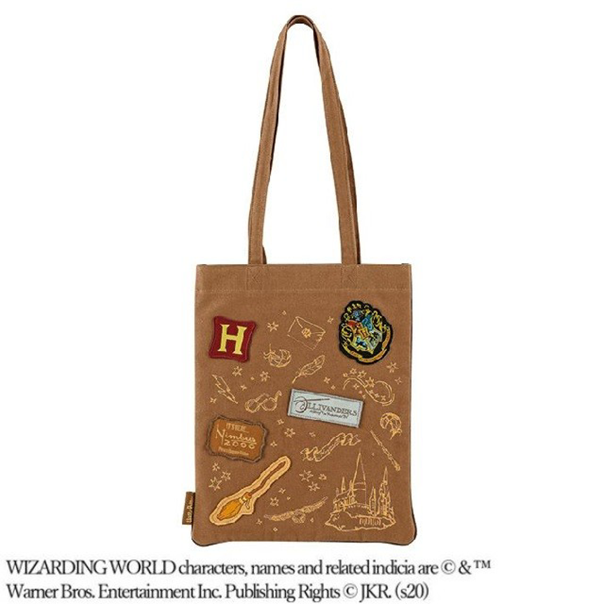 Harry Potter - Sac fourre-tout brodé Écussons - flash vidéo