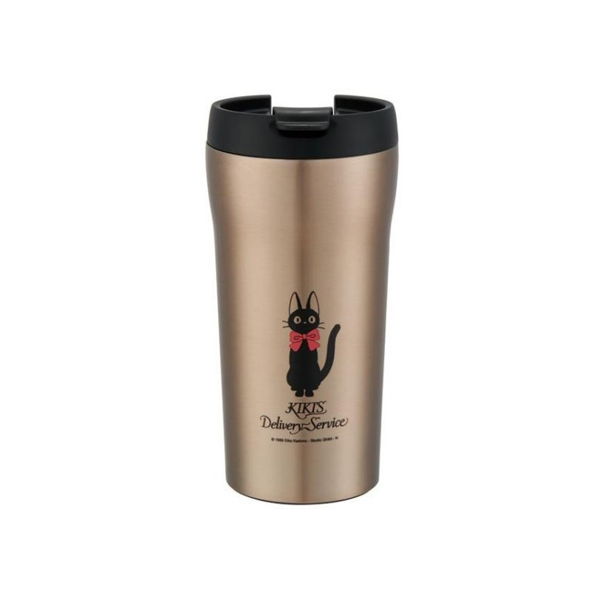 Ghibli - Kiki la petite sorcière - Mug de voyage isotherme compact en inox Jiji 360ml - flash vidéo