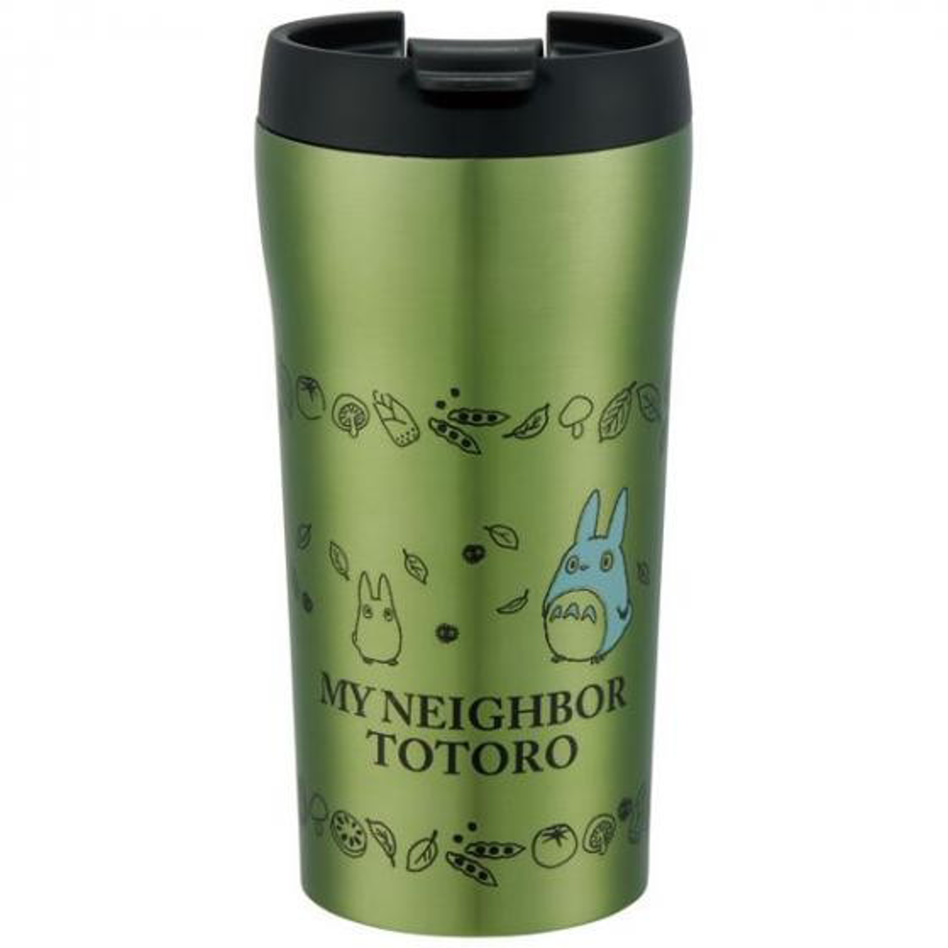 Ghibli - Mon voisin Totoro - Mug de voyage isotherme compact en inox Totoro 360ml - flash vidéo