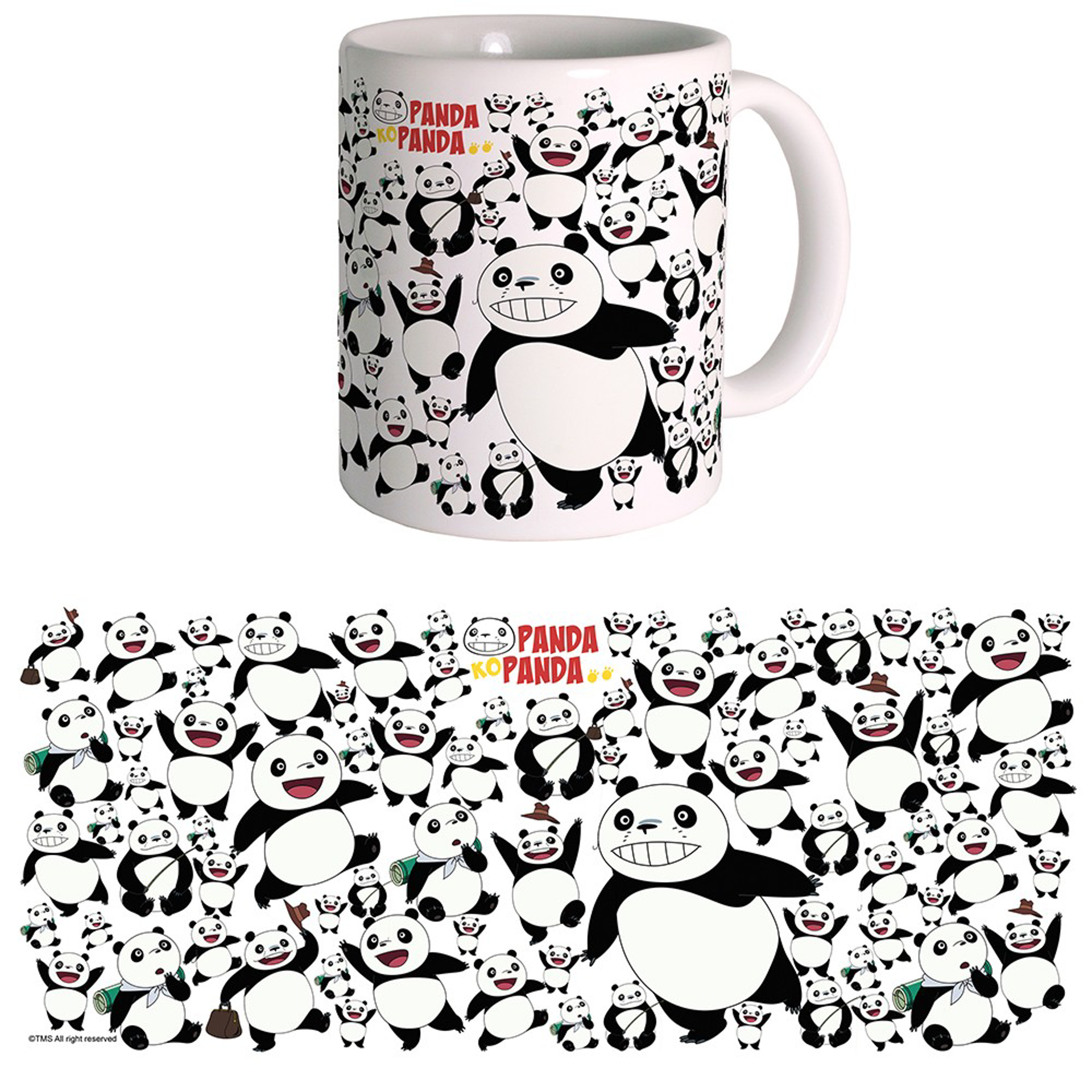 Panda Petit Panda - Mug classique "All Over" 340 ml
