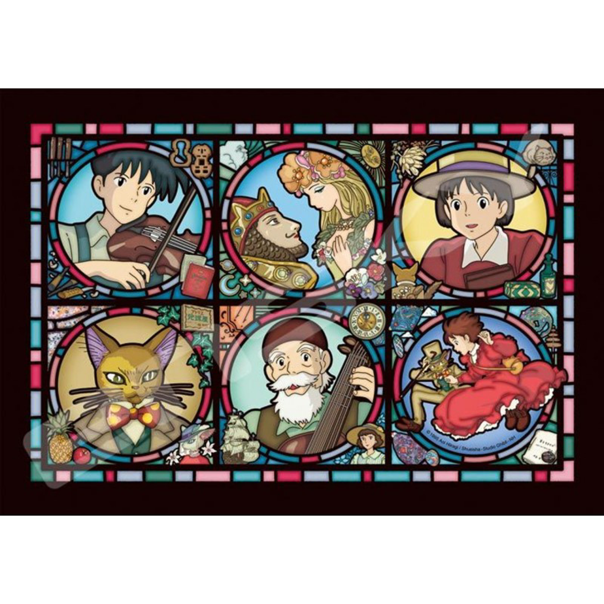 Ghibli - Si tu tends l’oreille - Puzzle effet vitrail Actualités de la boutique Globe 208pcs