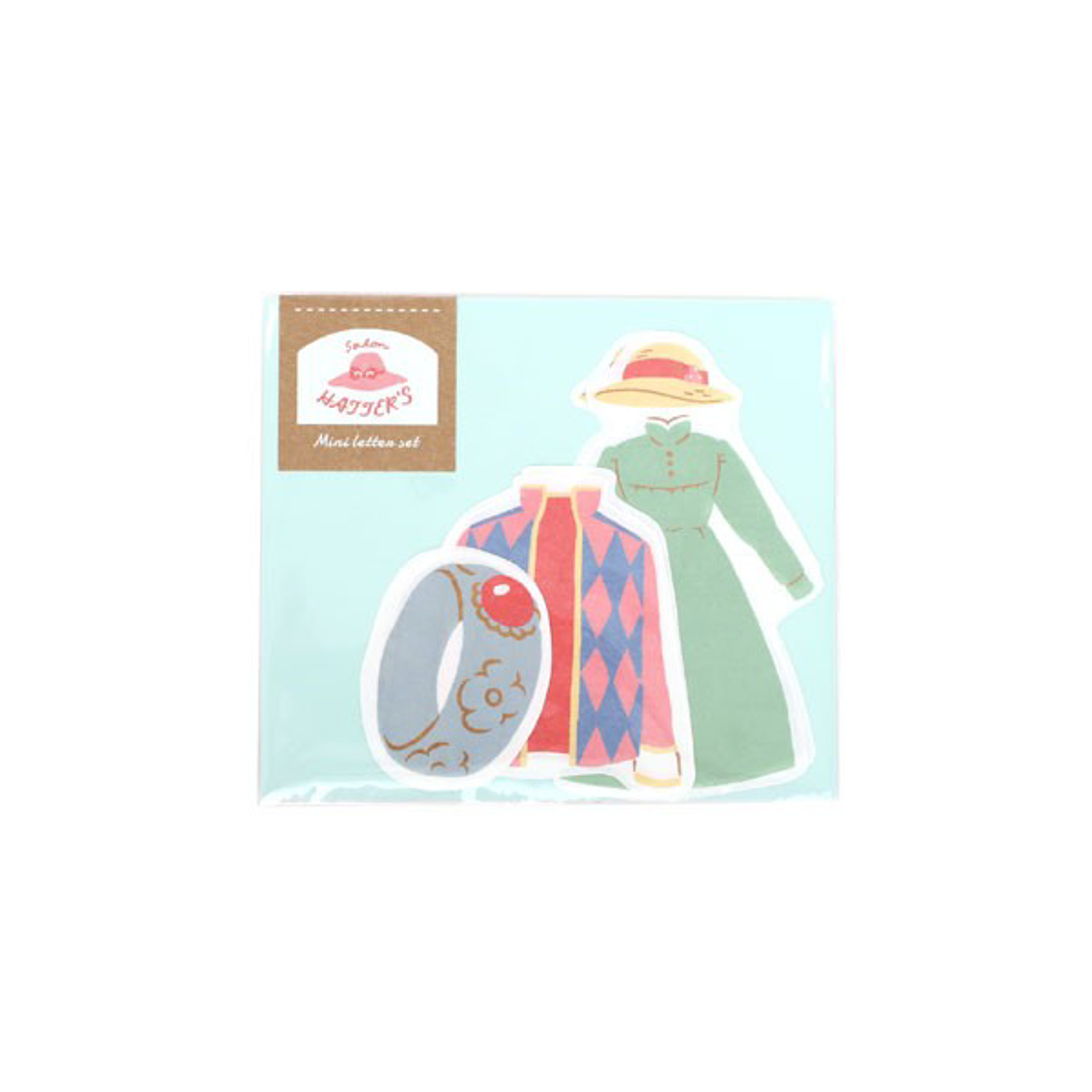 Ghibli - Le Château ambulant - Set de papiers et enveloppes - flash vidéo