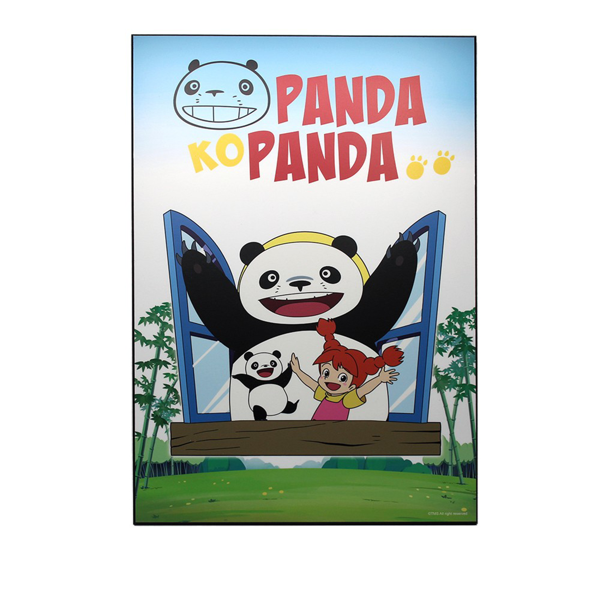 Panda Petit Panda - Panneau en bois Fenêtre - flash vidéo