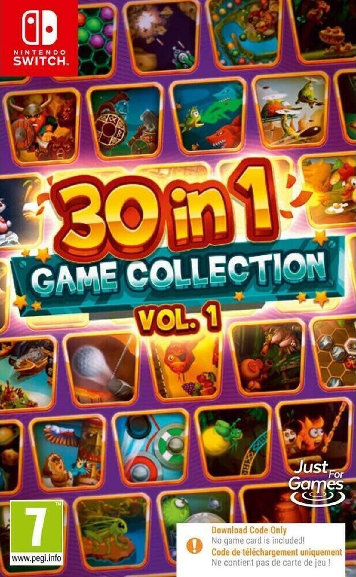 30-in-1 Game Collection : Volume 1 (Code-in-a-box)