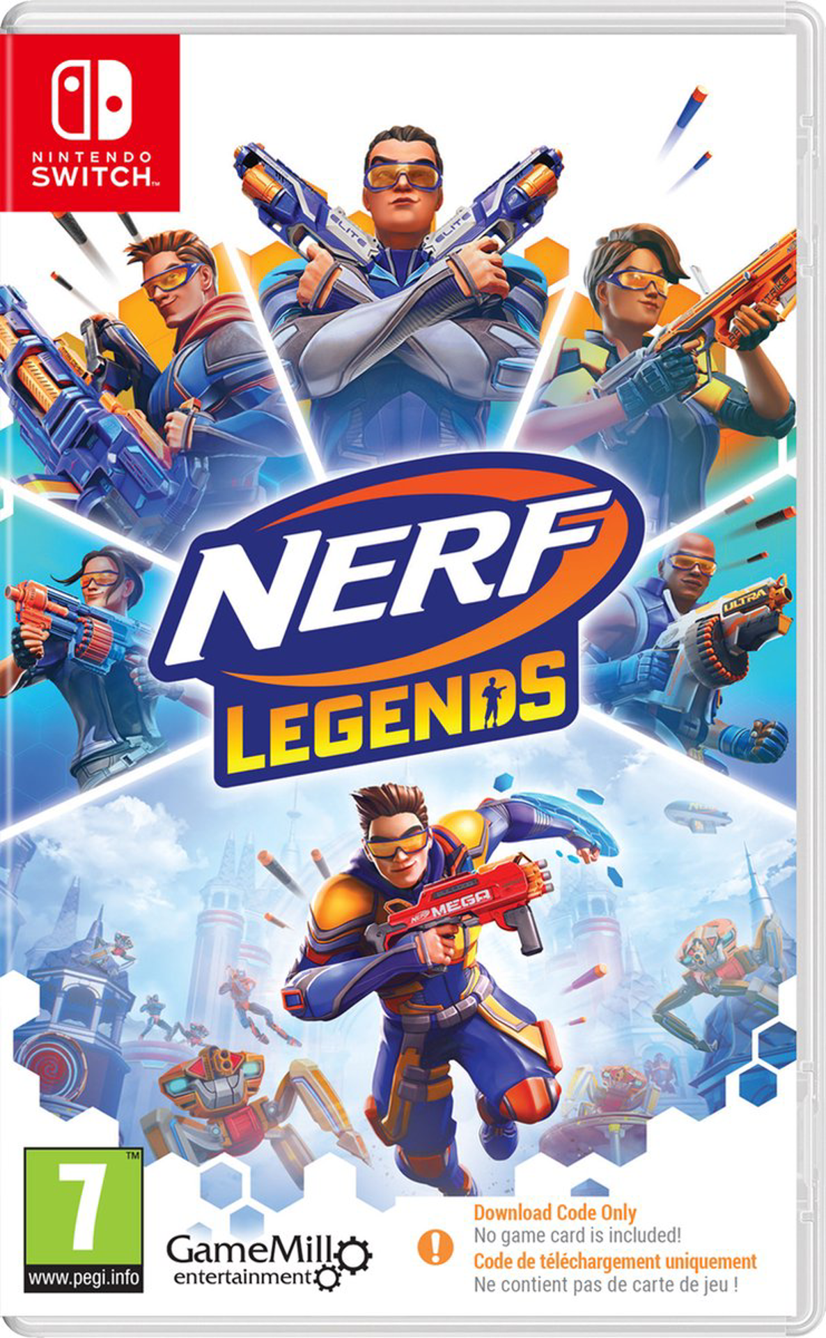 NERF Legends (Code-in-a-box) - flash vidéo