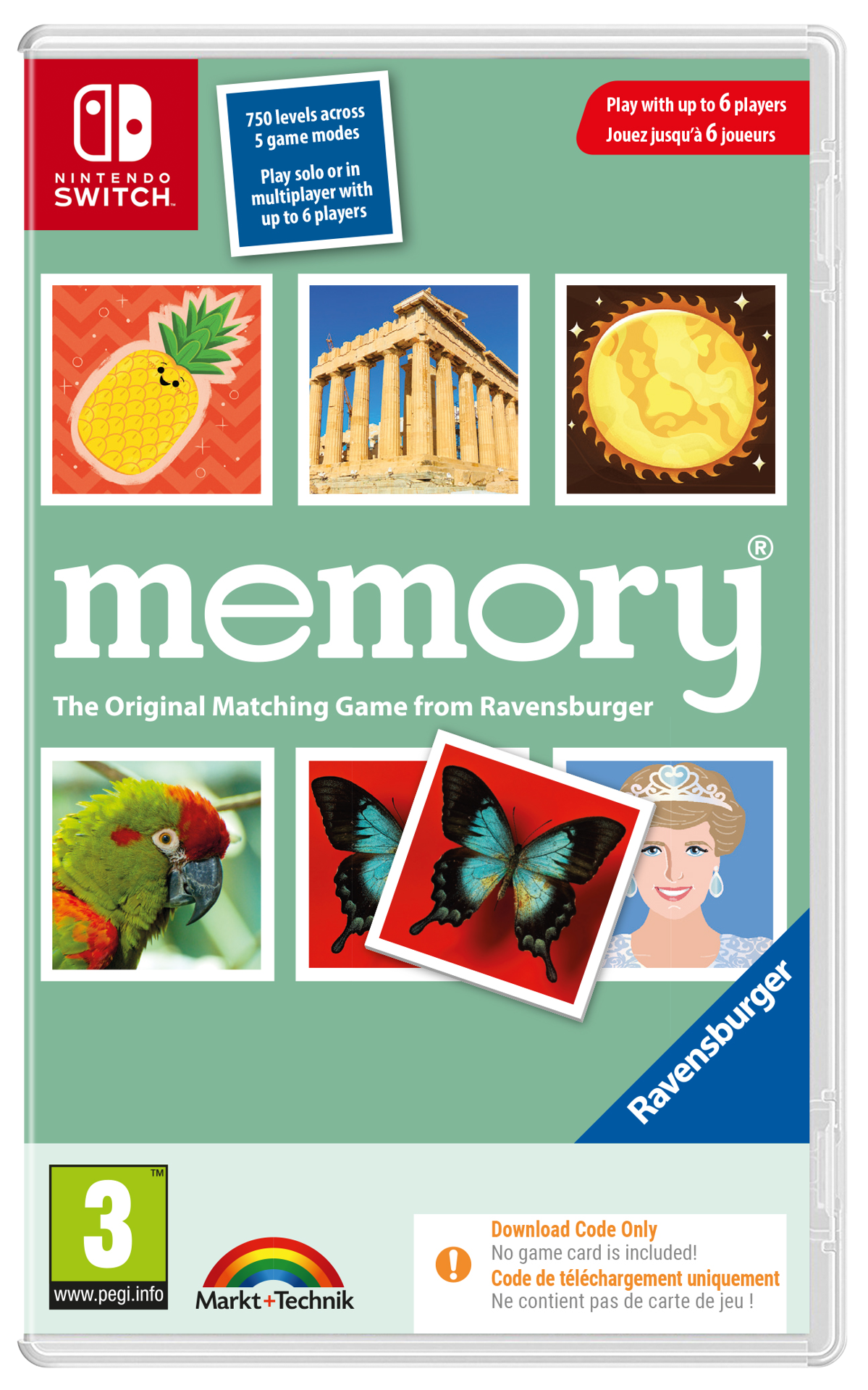 Ravensburger : Memory (Code-in-a-box) - flash vidéo
