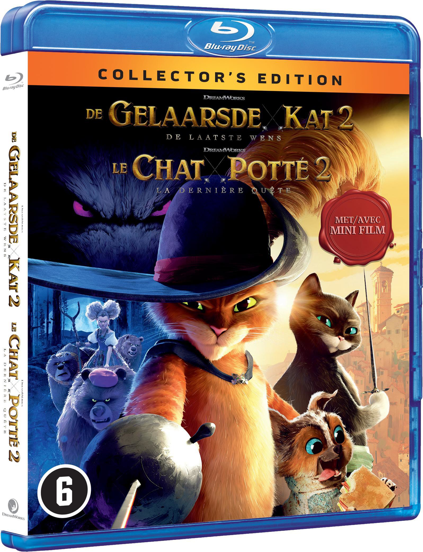 Le Chat Potté 2 : la dernière quête - Blu-Ray - flash vidéo