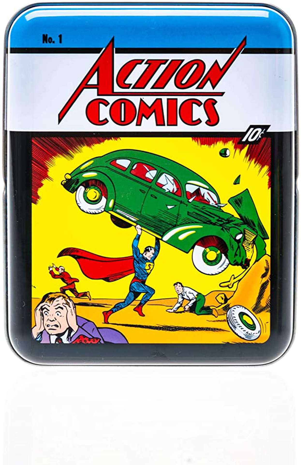 DC Comics Tins - Action Comics #1 - Cartes à Jouer Boite Métallique