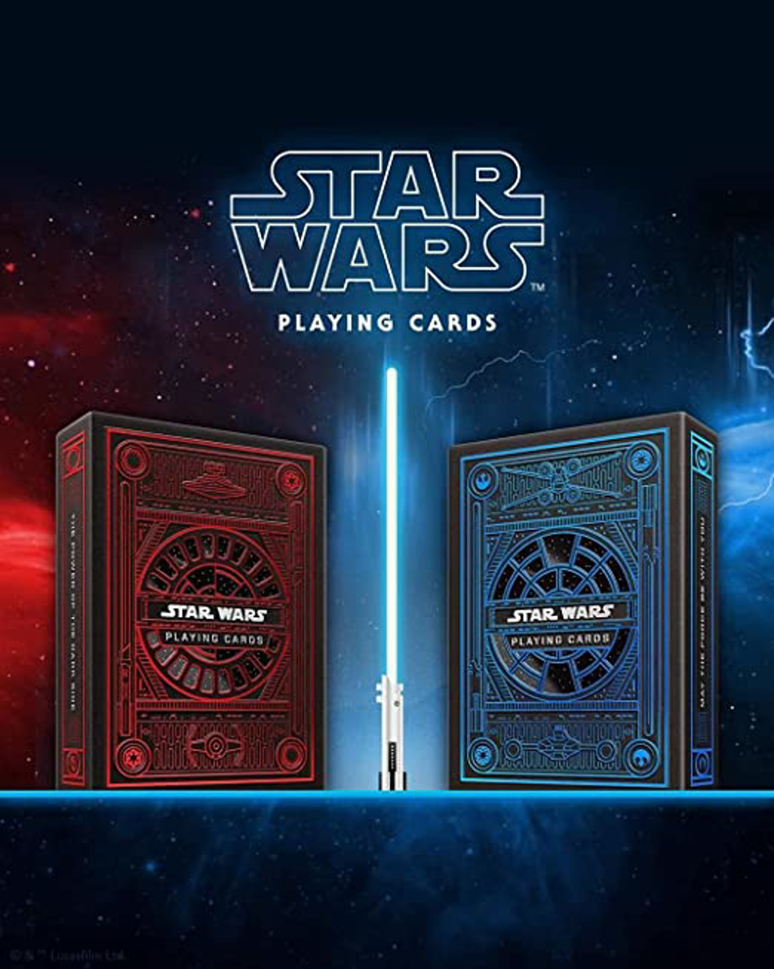 Star Wars - Cartes à Jouer - Coté Obscur ou Coté Lumineux - flash vidéo