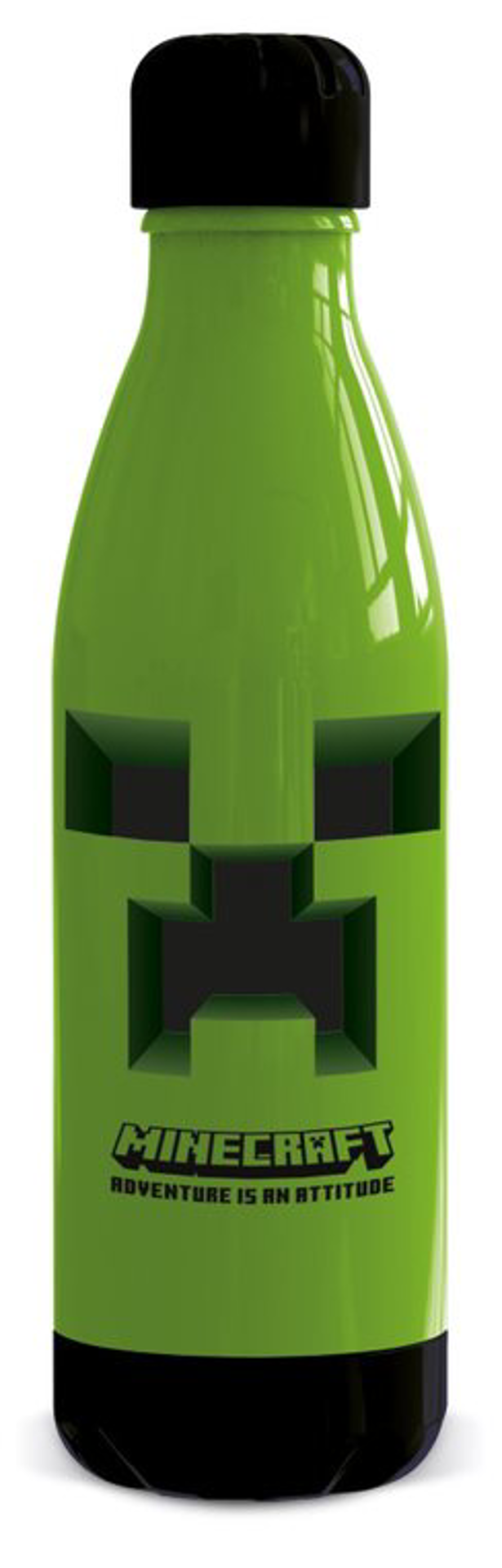 Stor Young Adult - Minecraft - Bouteille en Plastique - Creeper - 660 ML