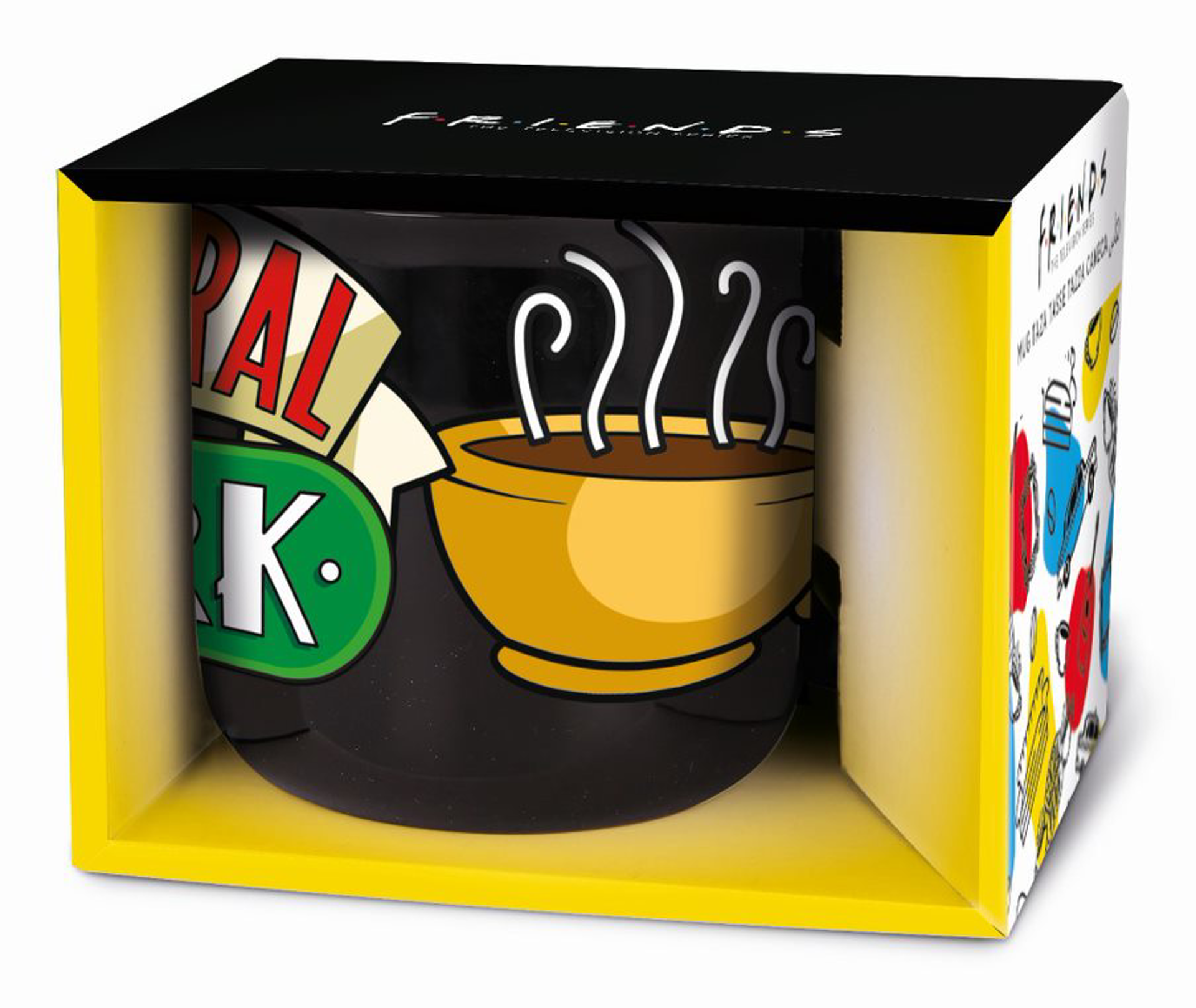 Stor Young Adult - Friends - Mug Breakfast Céramique en Boîte cadeau Central Perk - 400 ML