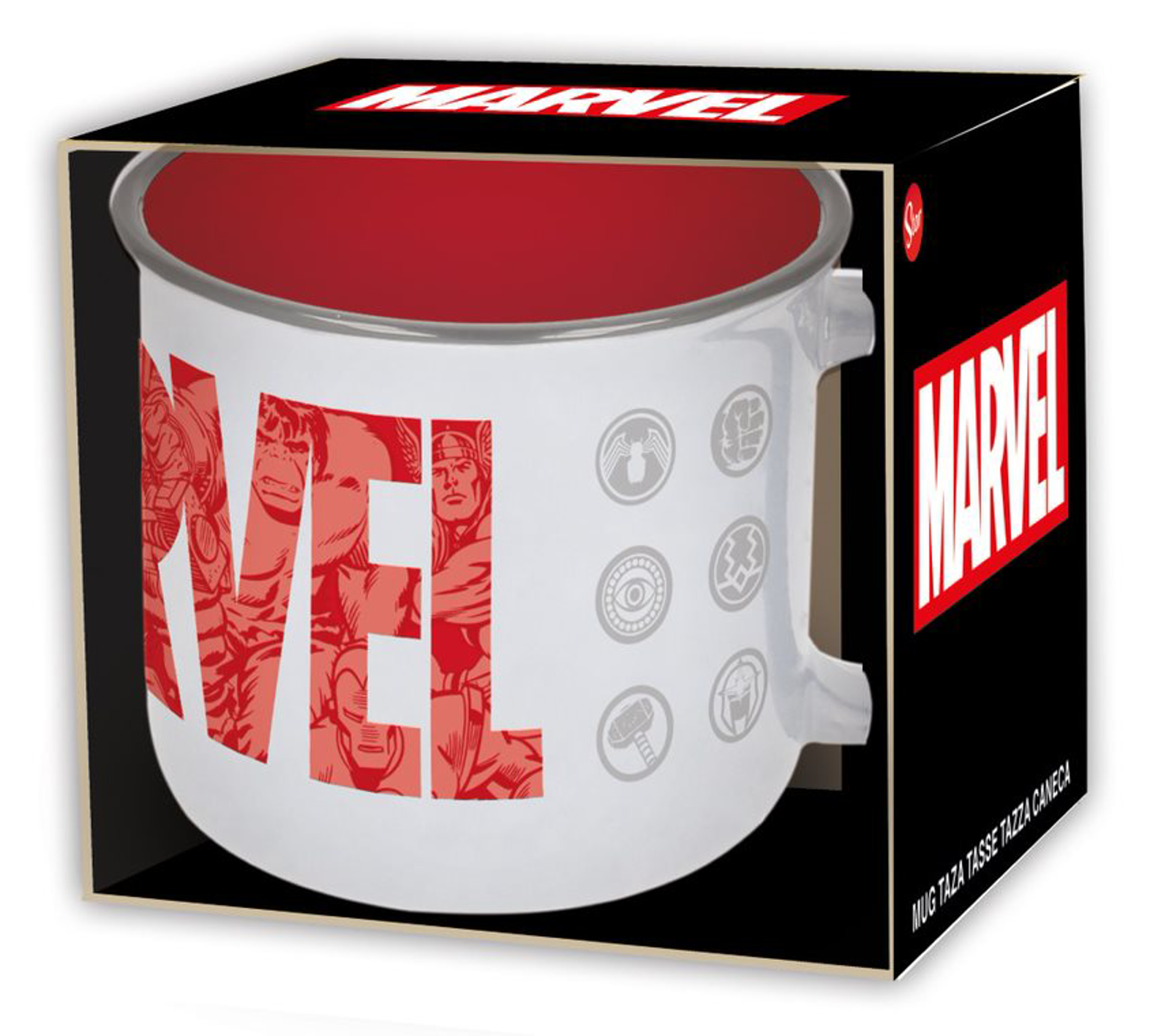Stor Young Adult - Marvel - Mug Breakfast Céramique en Boîte cadeau - 400 ML - flash vidéo