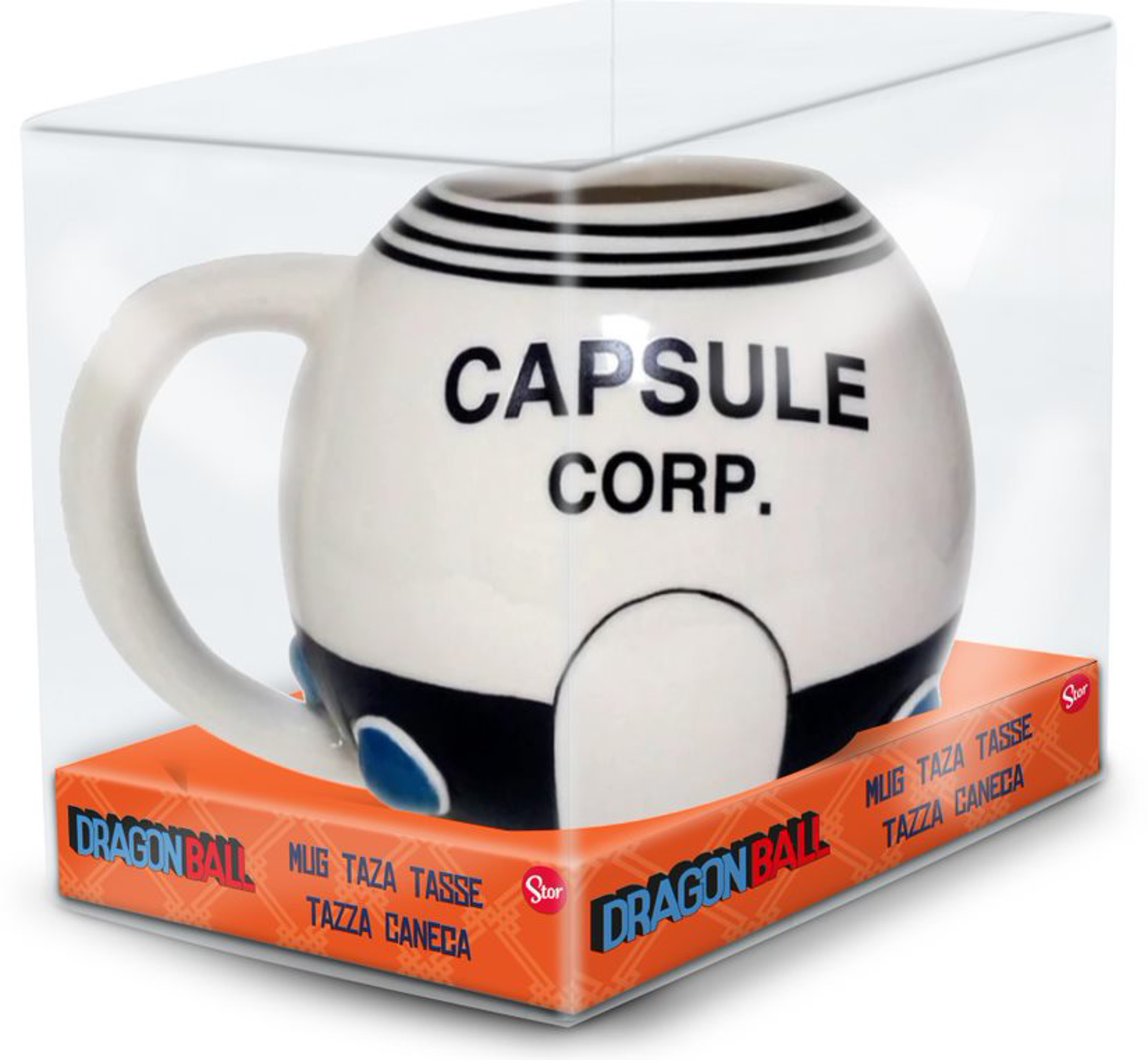 Stor Young Adult - Dragon Ball Z - Mug 3D en Dolomite - Vaisseau Capsule Corp. - 475 ML - flash vidéo