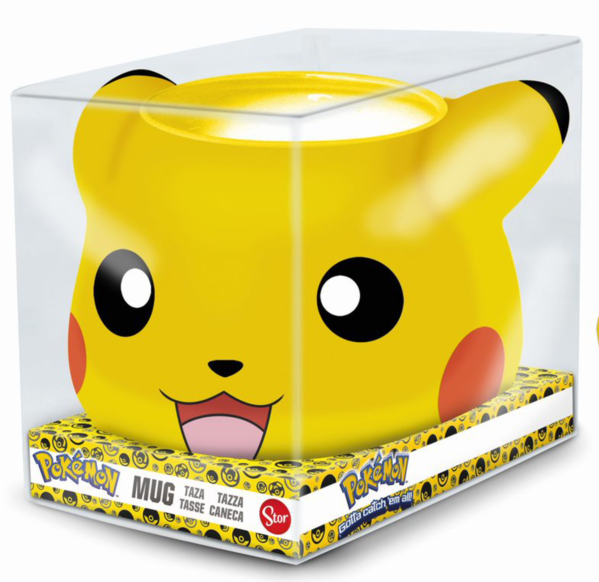 Stor Young Adult - Pokémon - Mug 3D en Dolomite en Boîte Cadeau - Pikachu - 500 ML