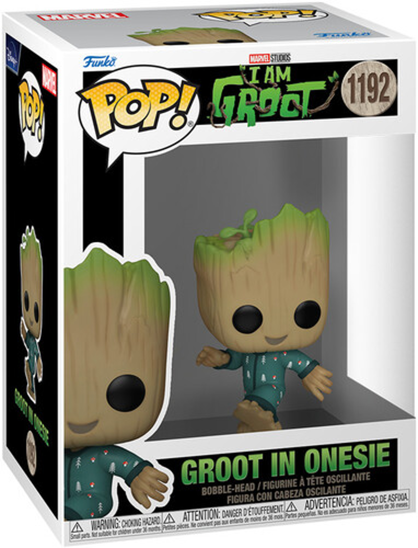 Funko Pop! Marvel: I Am Groot - Groot in Onesie Dancing - flash vidéo