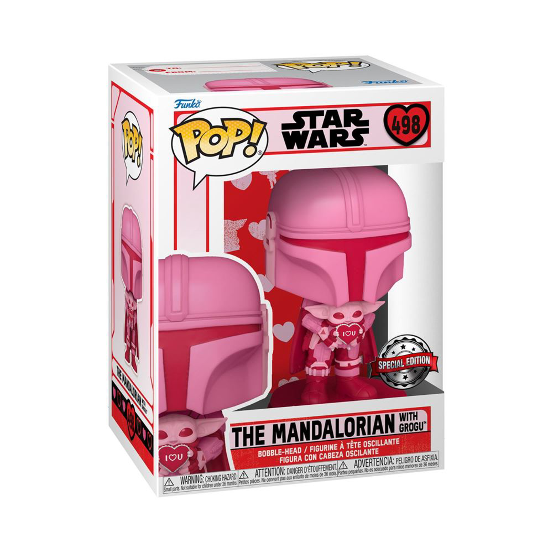 Funko Pop! Star Wars: Valentines - The Mandalorian with Grogu - flash vidéo