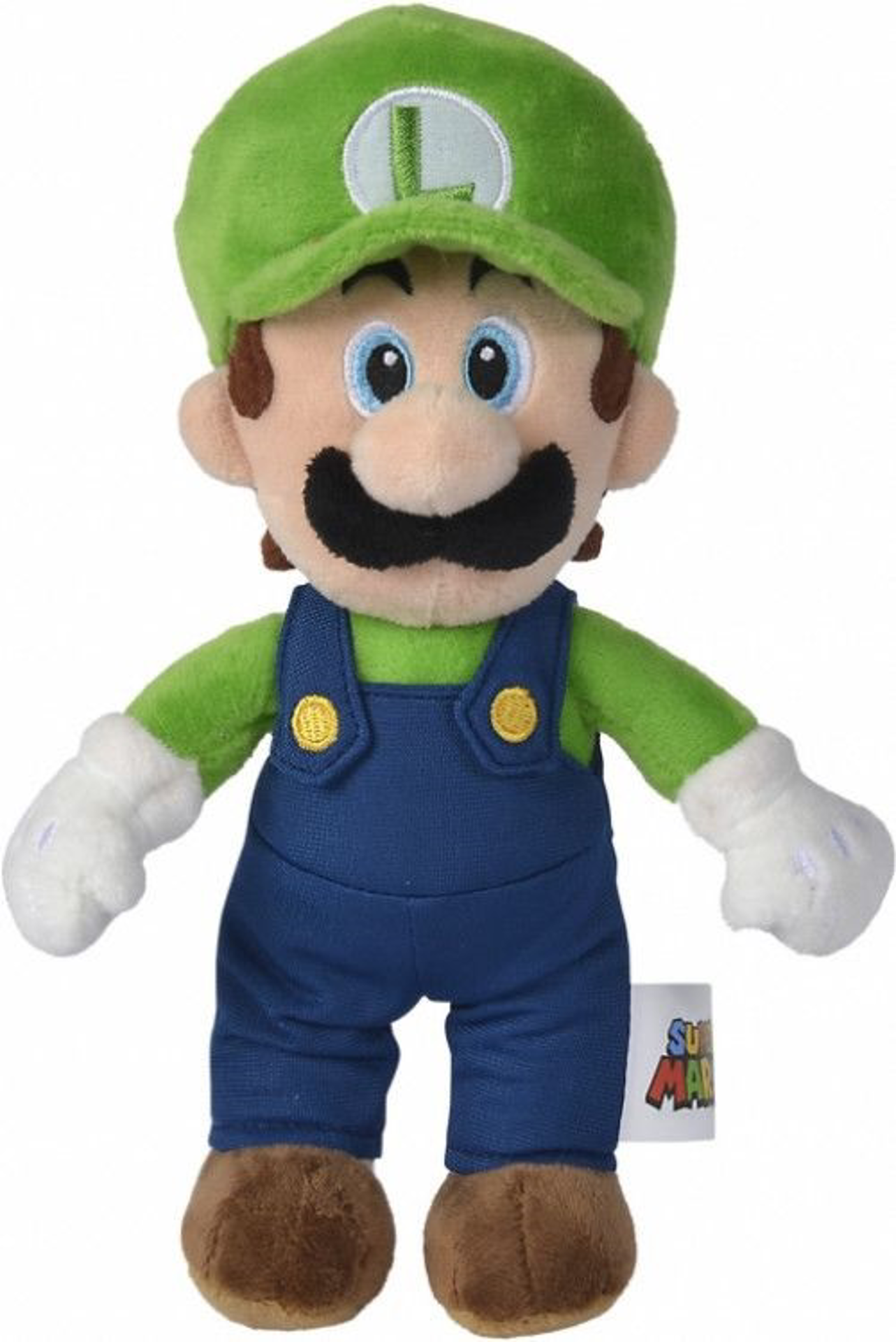 Nintendo - Super Mario - Peluche Luigi 20cm - flash vidéo