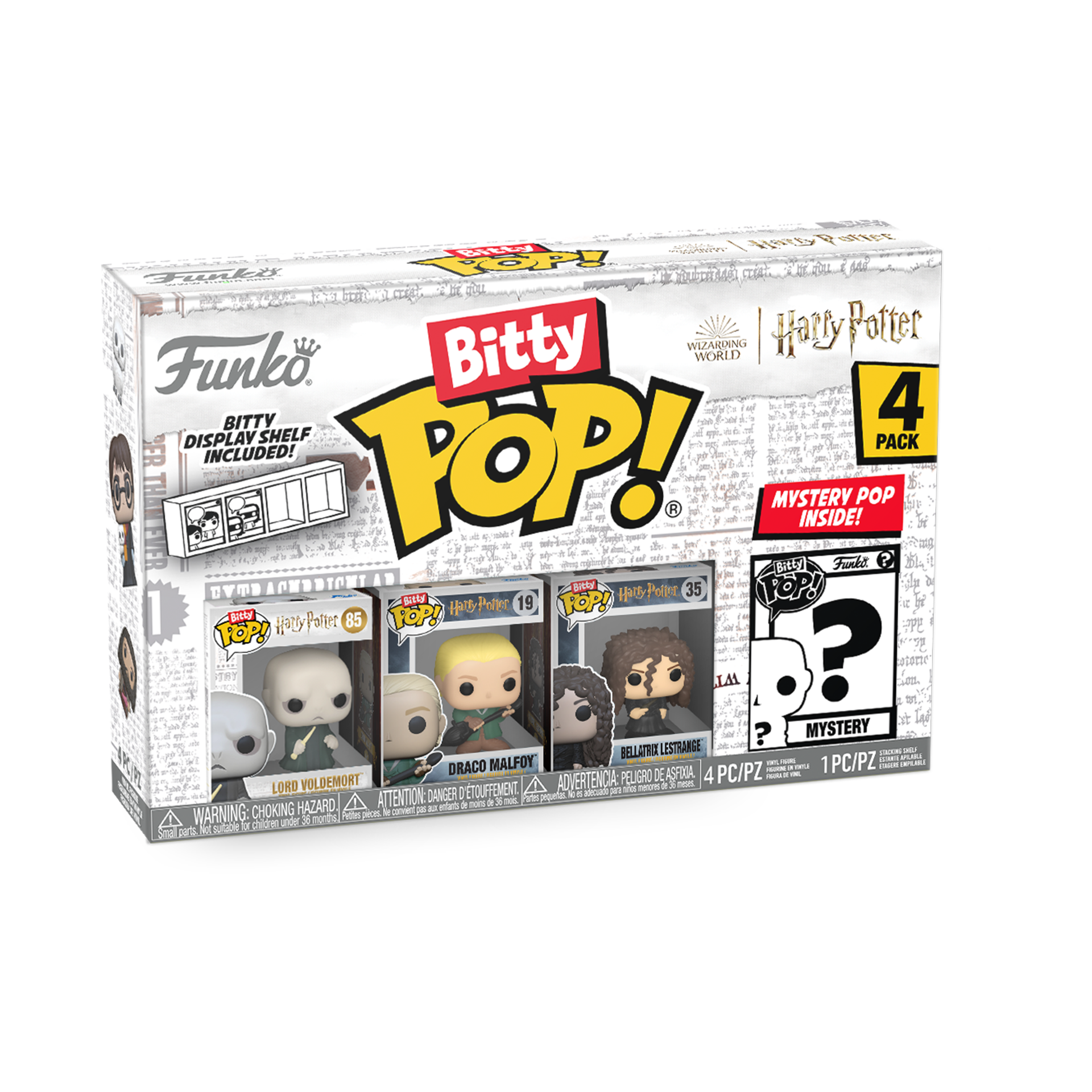 Funko Bitty Pop! 4-Pack: Harry Potter - Lord Voldemort