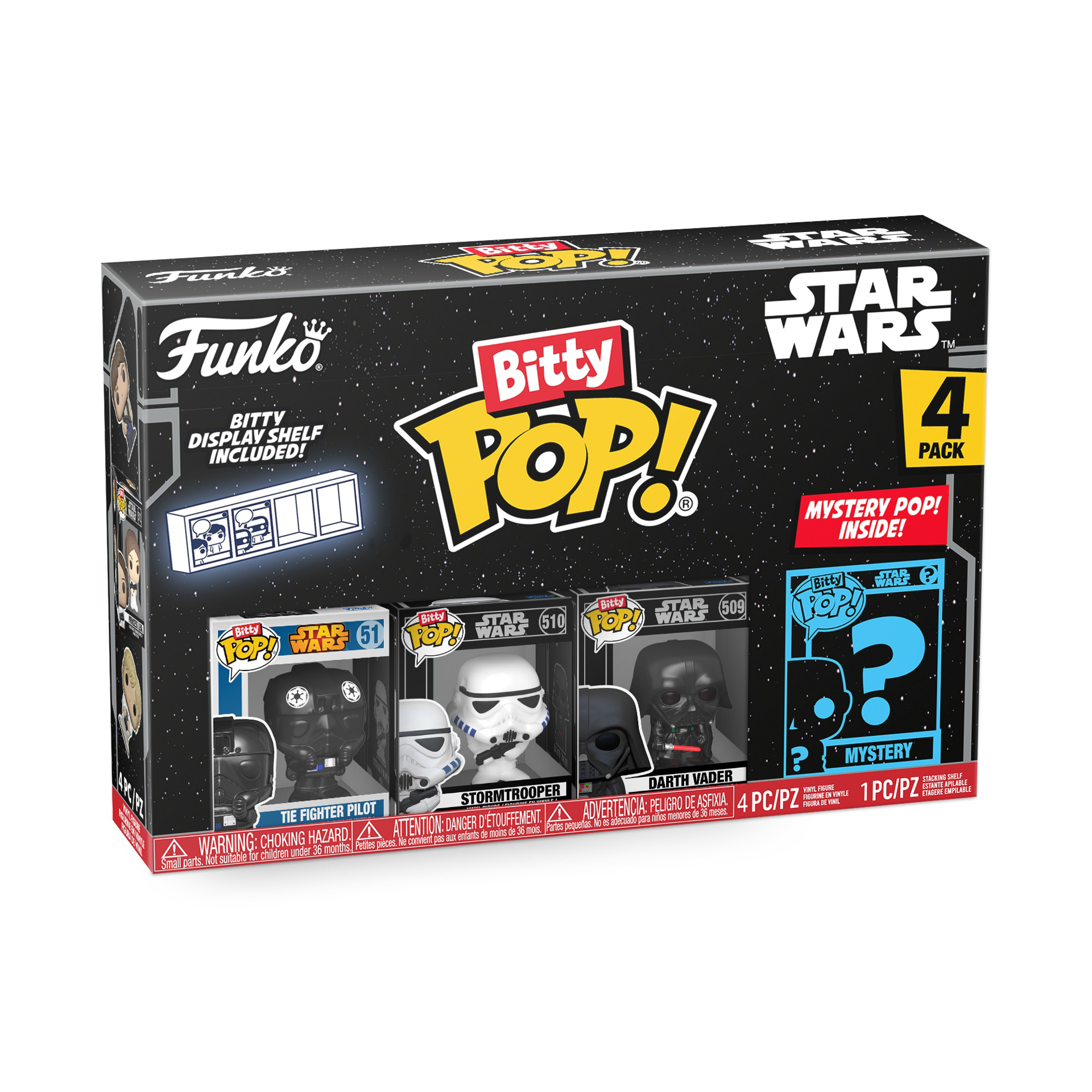 Funko Bitty Pop! 4-Pack: Star Wars - Darth Vader
