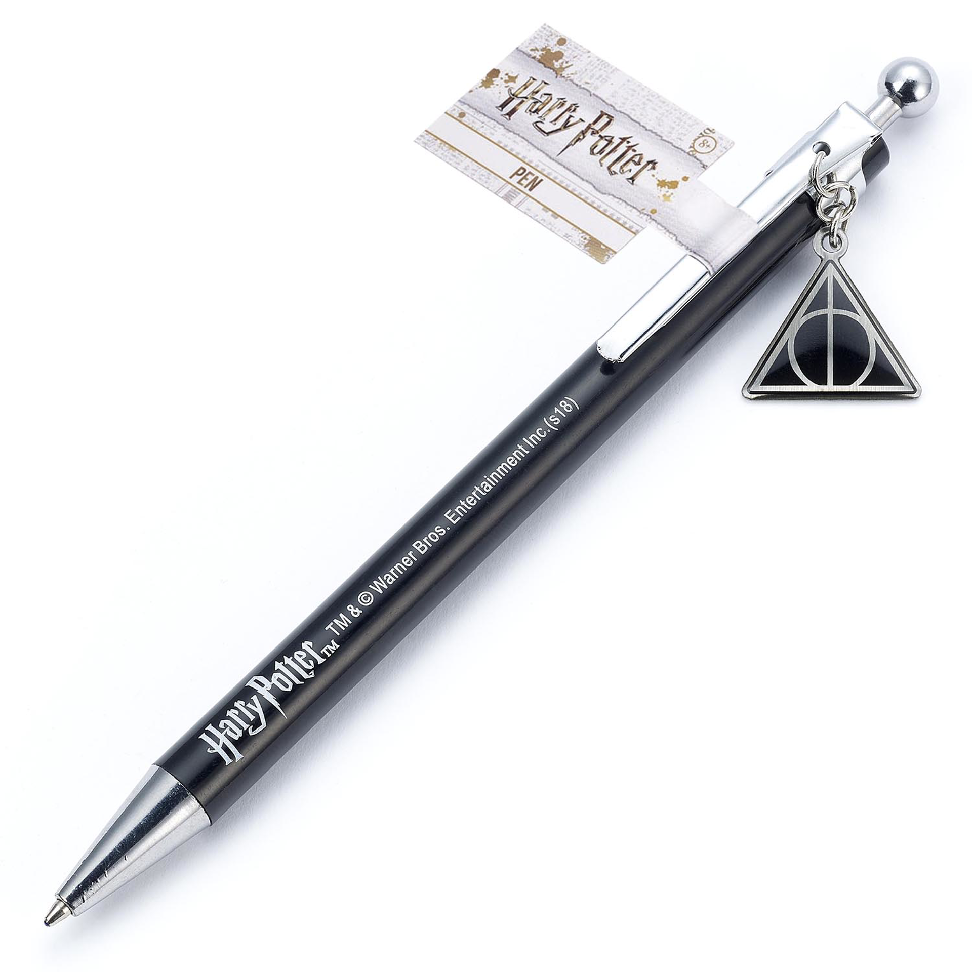 Harry Potter - Stylo à bille avec breloque Reliques de la Mort - flash vidéo