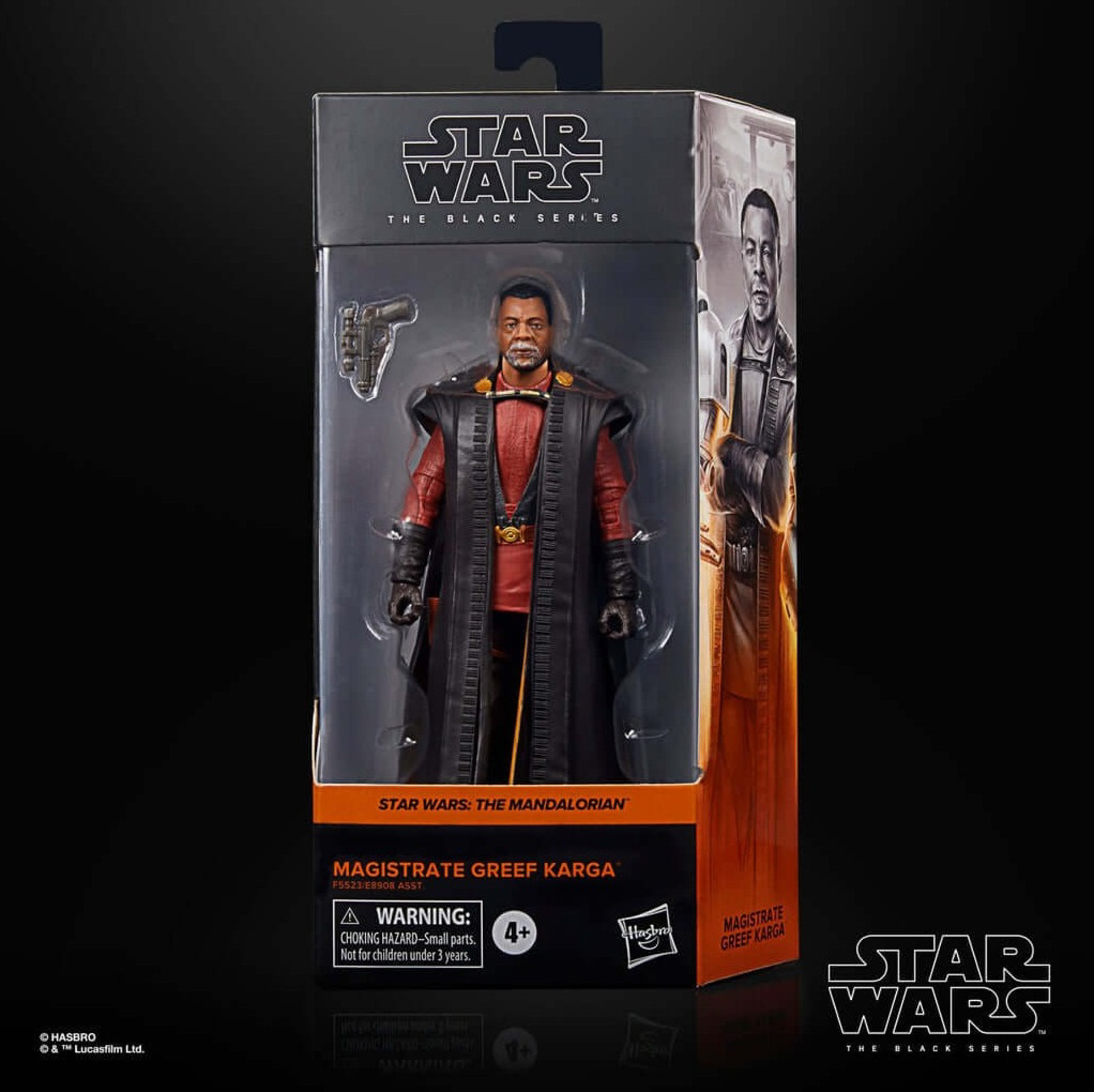 Star Wars The Black Series - Figurine d'action du magistrat Greef Karga 15cm