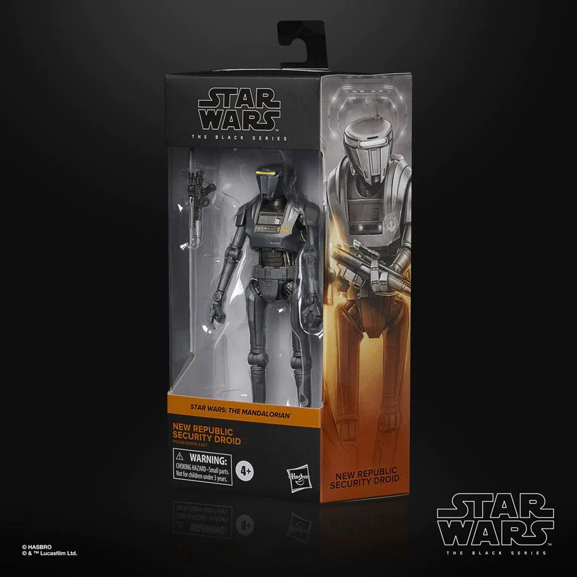 Star Wars The Black Series - Figurine d'action de Droïde de sécurité de la Nouvelle République 15cm