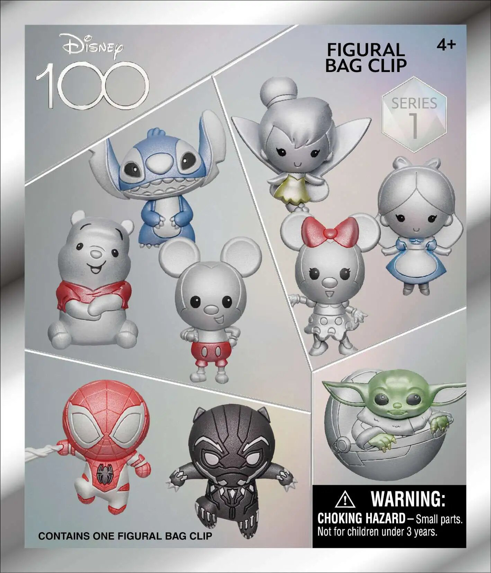 Disney - Disney 100 - Porte-clés Blind Bag Series 1 - flash vidéo
