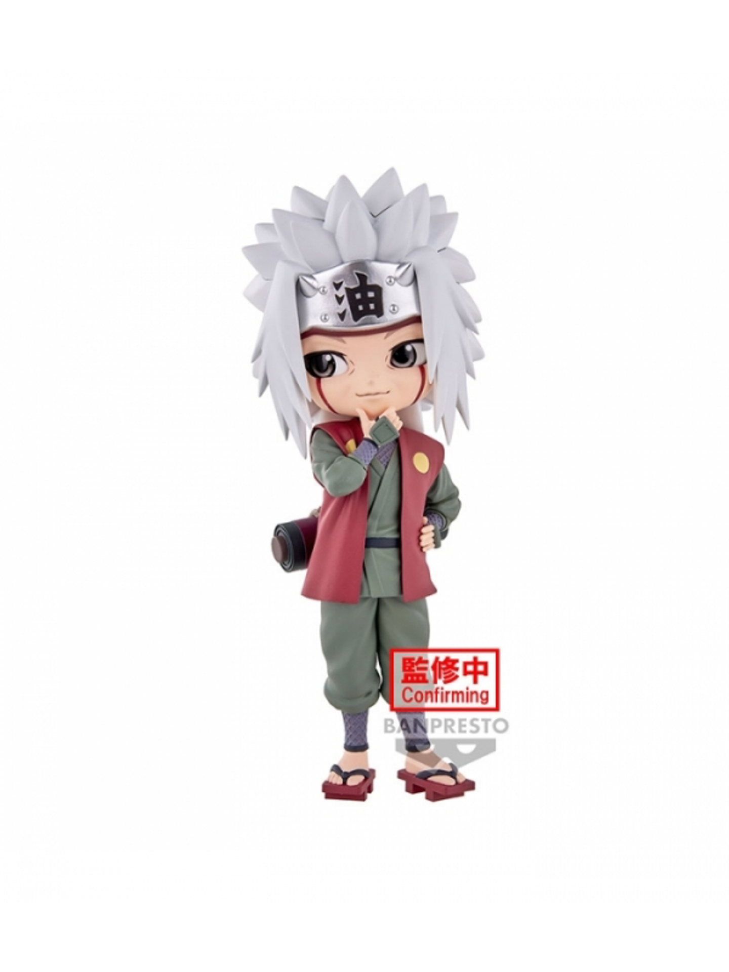 Naruto Shippuden Q Posket - Jiraya - Statue 15cm - flash vidéo