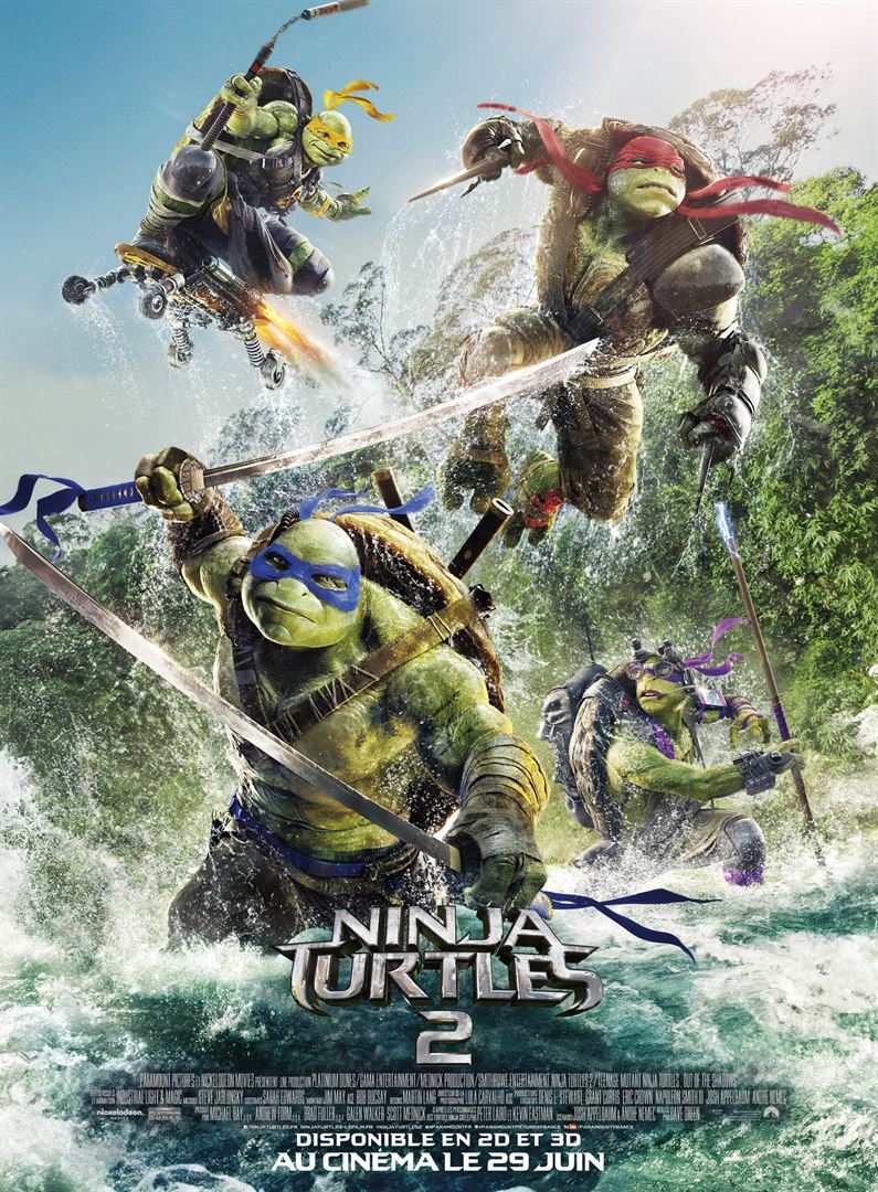 Ninja turtles 2 [DVD à la location] - flash vidéo