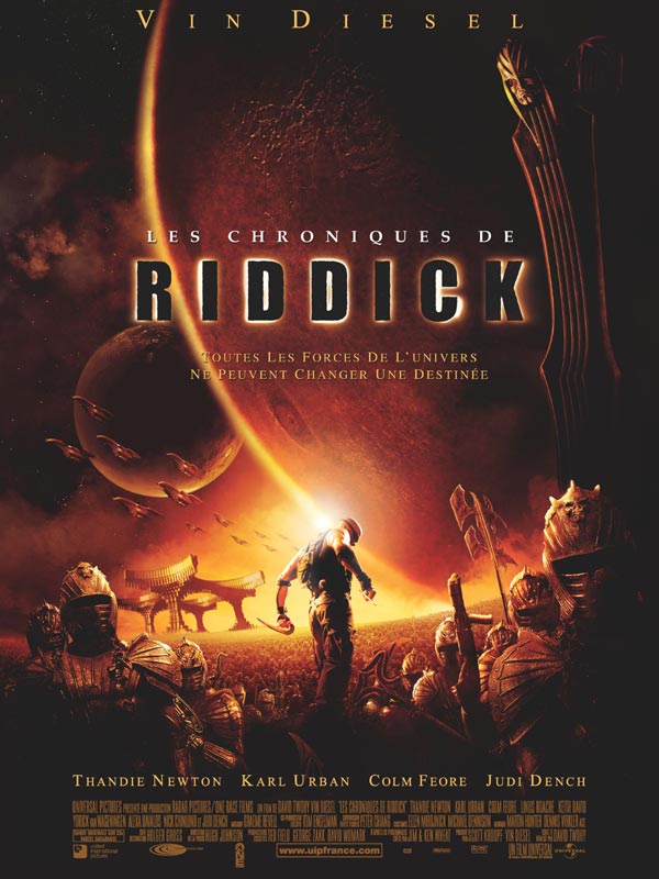Riddick (les chroniques de) [DVD à la location] - flash vidéo