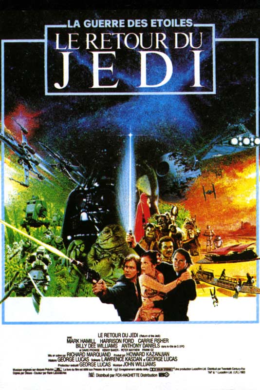 Star Wars 6 le retour du jedi [DVD à la location] - flash vidéo